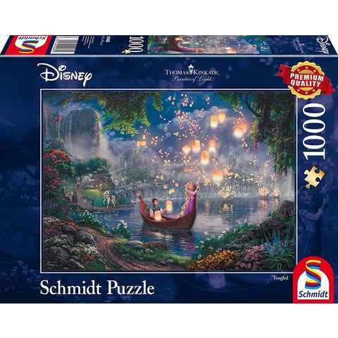 Schmidt Spiele Puzzle Rapunzel, 1000 Puzzleteile
