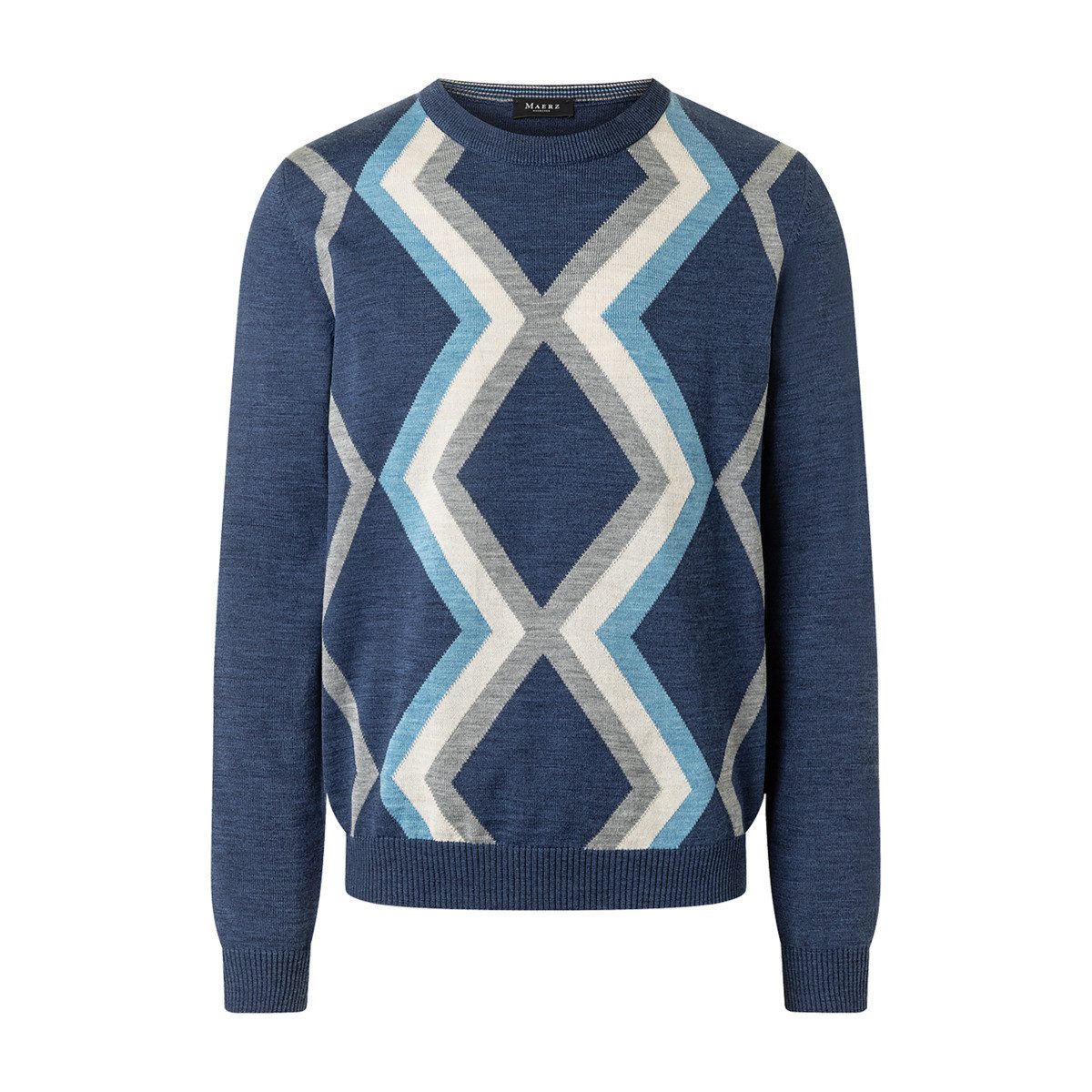 MAERZ Muenchen Strickpullover 496601 Herren Strickpulli, Wollpullover, Feinstrick, Grobstrick, Kuschelpullover