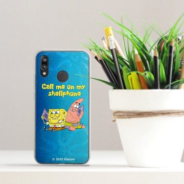 DeinDesign Handyhülle Patrick Star Spongebob Schwammkopf Serienmotiv, Huawei P20 Lite Silikon Hülle Bumper Case Handy Schutzhülle