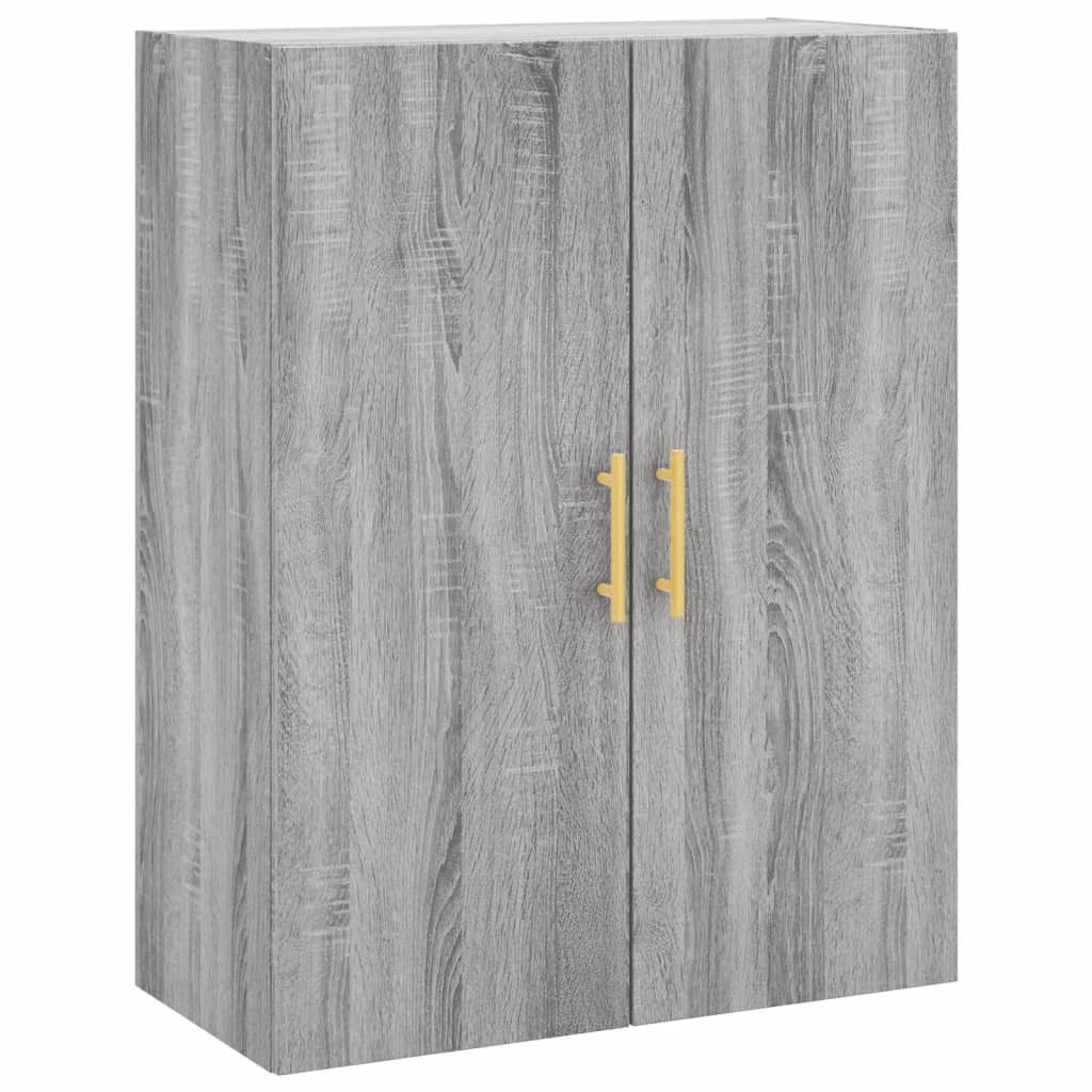 vidaXL Hängeschrank Wandschrank Grau Sonoma 69,5x34x90 günstig online kaufen
