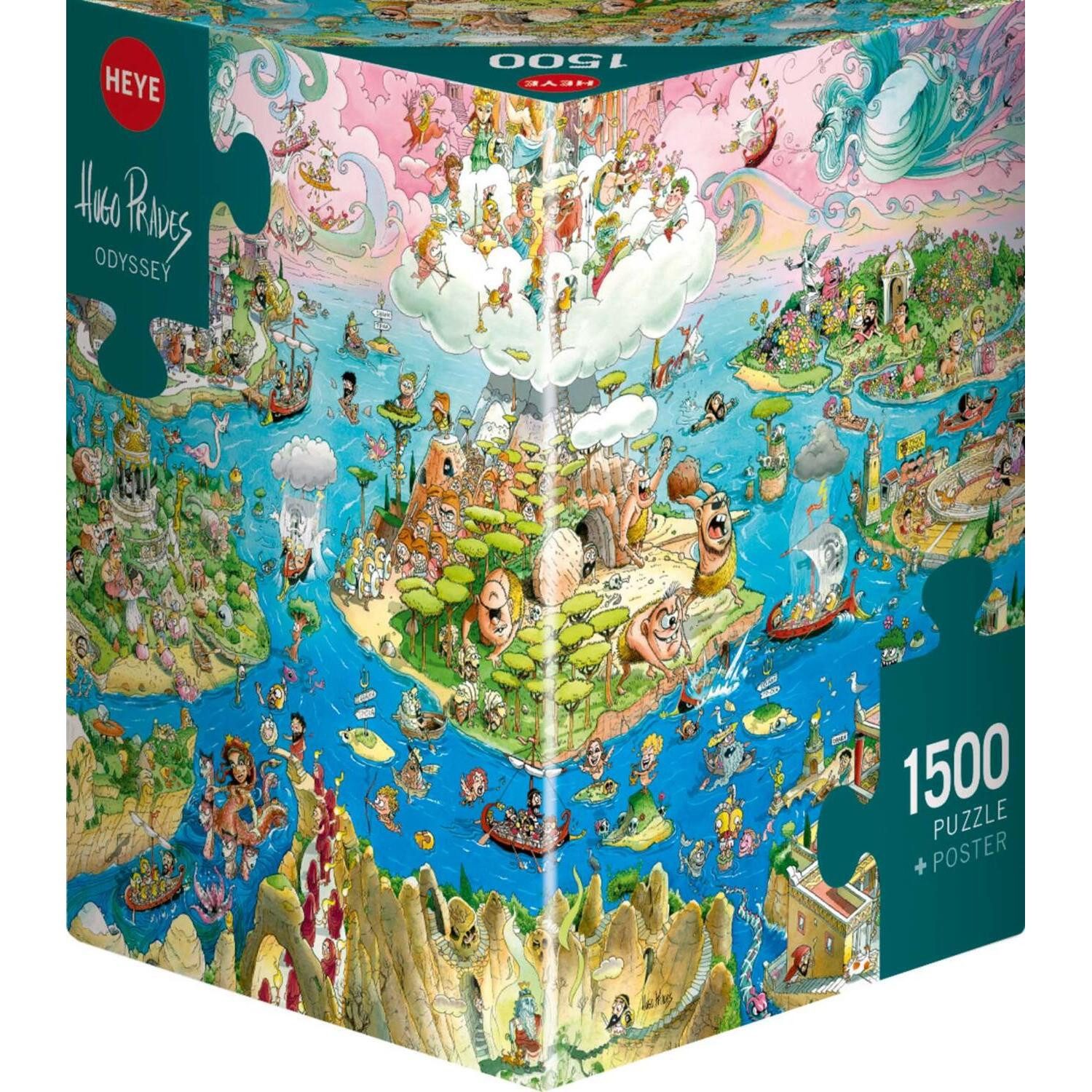 HEYE Puzzle Odyssey, Prades, 1500 Puzzleteile