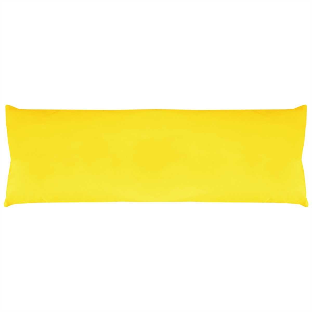 Bestlivings Seitenschläferkissen Stillkissen, Seitenschläfer Kissen, viele Farben - Körperkissen Gelb