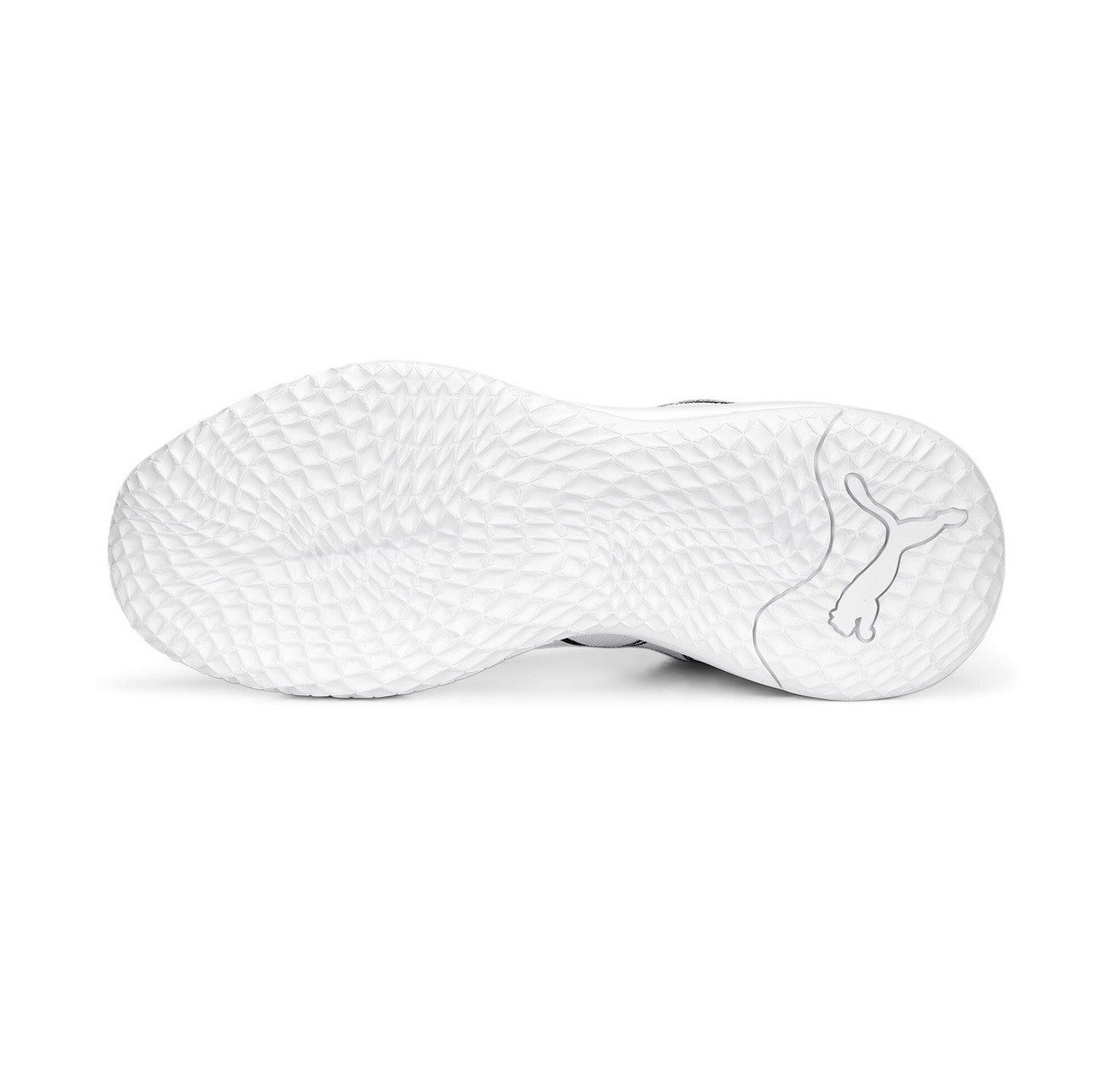 PUMA Hallen-Indoorschuhe Playmaker Pro Courtside weiss/schwarz Herren Handballschuh – Bild 5 von 5