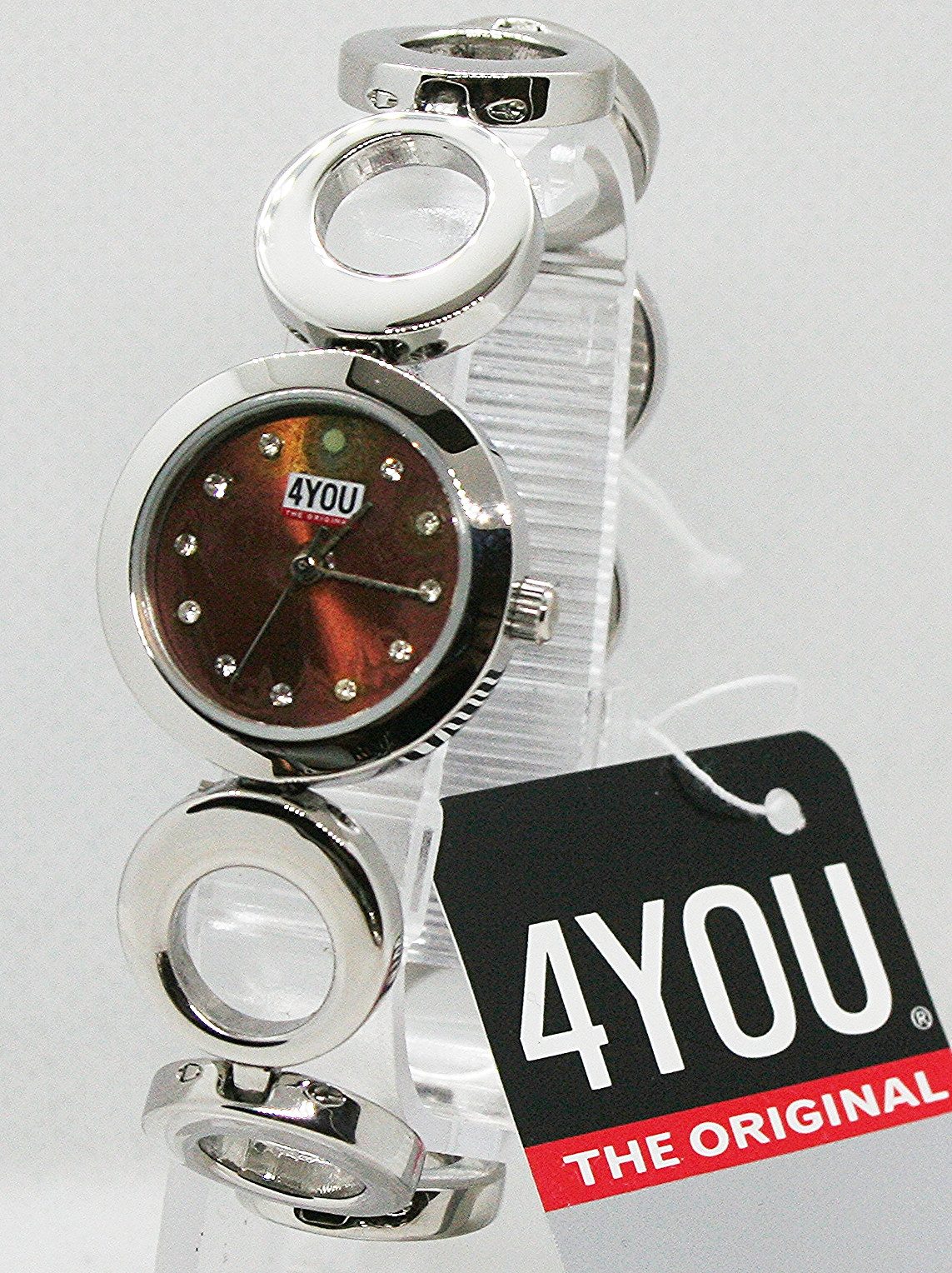 4YOU Quarzuhr 4You Damenuhr Edelstahl 4.4902, (1-tlg)