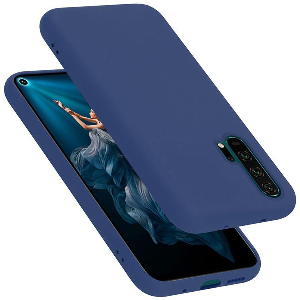 Cadorabo Handyhülle für Honor 20 PRO Hülle Honor 20 PRO, Flexible Hülle TPU Silikon Schutzhülle Back Cover Case