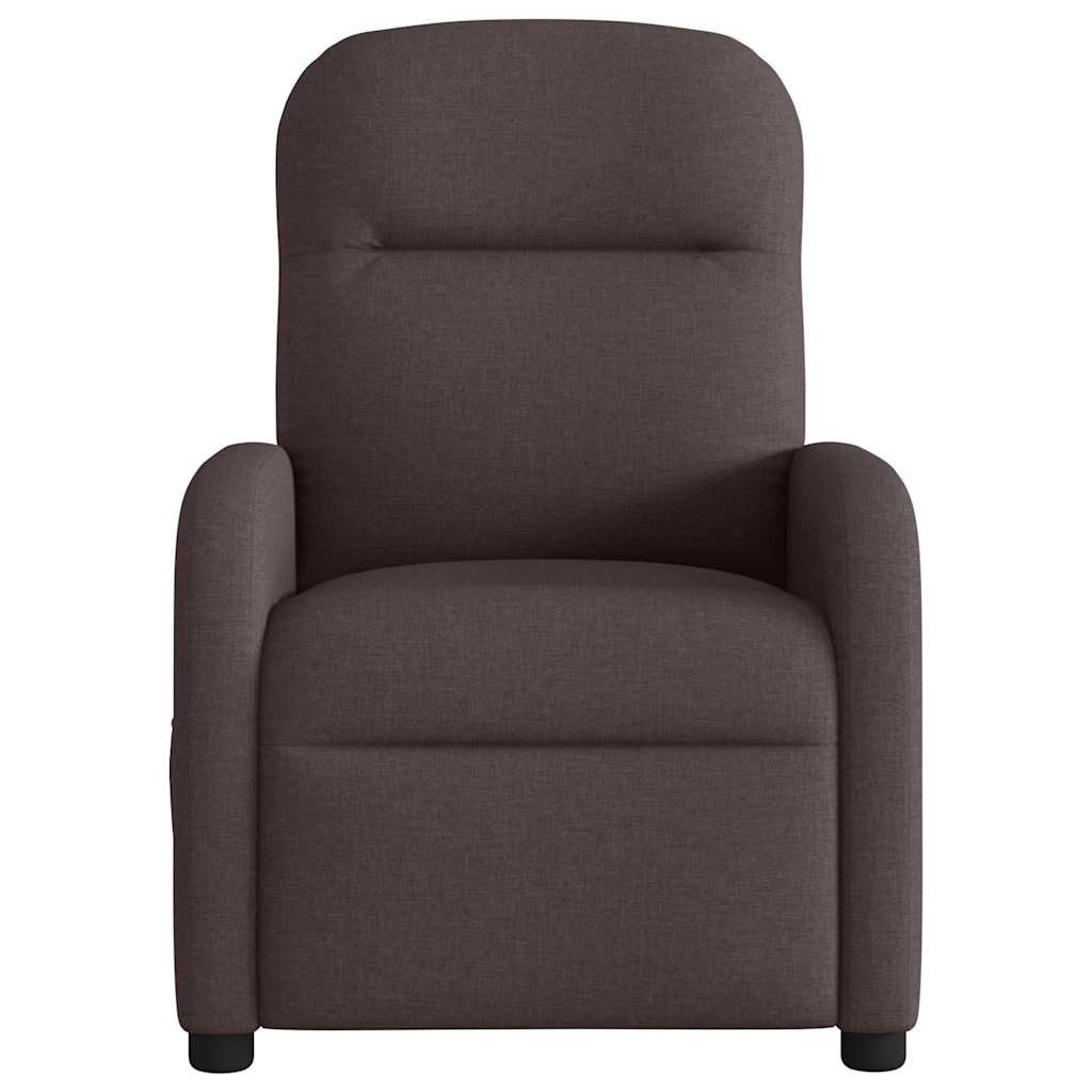vidaXL Sessel Massagesessel Dunkelbraun Stoff (1-St) günstig online kaufen