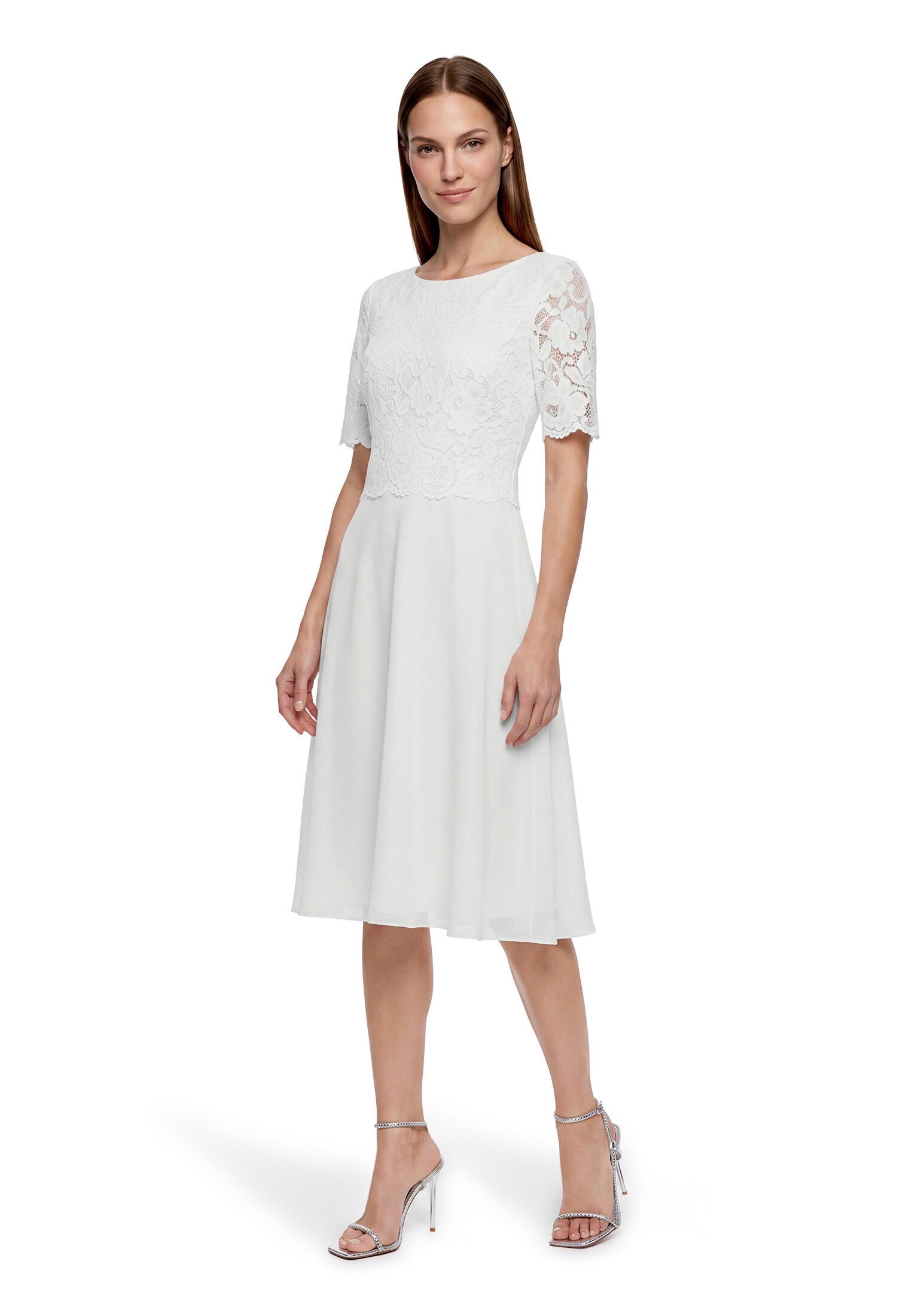 Vera Mont Cocktailkleid Damen mit Spitze Spitze