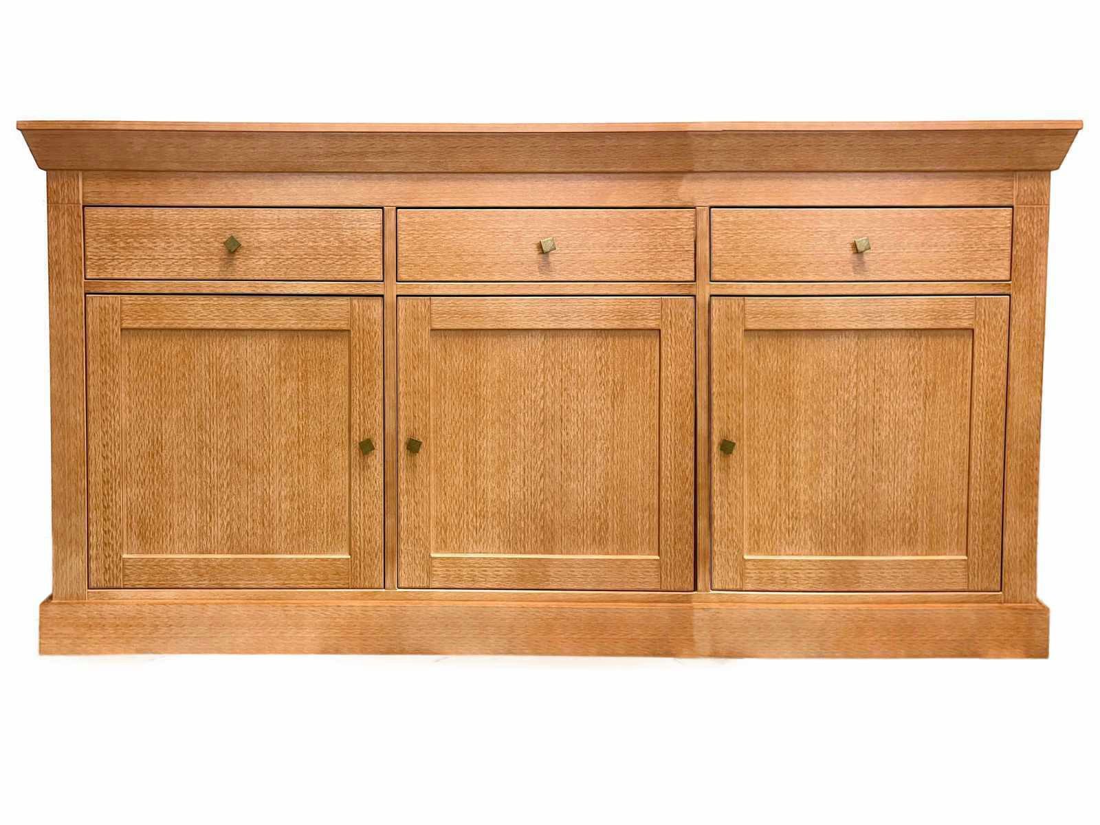 Casamia Sideboard Sideboard Kommode Anrichte Santos 3 Schubladen 3 Türen Pinie massiv