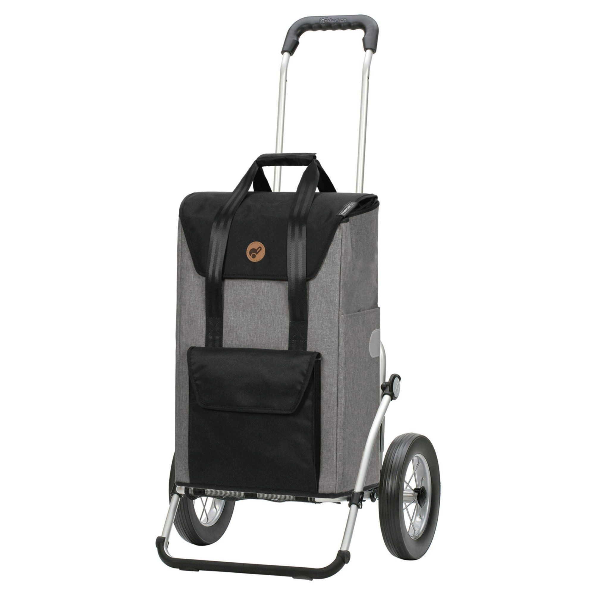 Andersen Einkaufstrolley Andersen Royal Shopper Senta 2.0 - Einkaufstrolley 107 cm (grau), 49 l