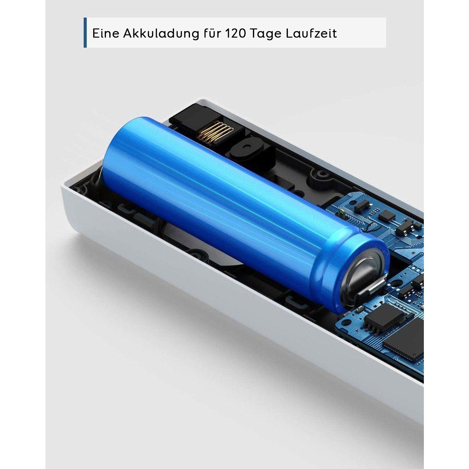 eufy Überwachungskamera E8220311 (Außenbereich, Wi-Fi-Video-Türklingel-Kit, 120-Tage-Akkulaufzeit; keine monatlichen Gebühren)