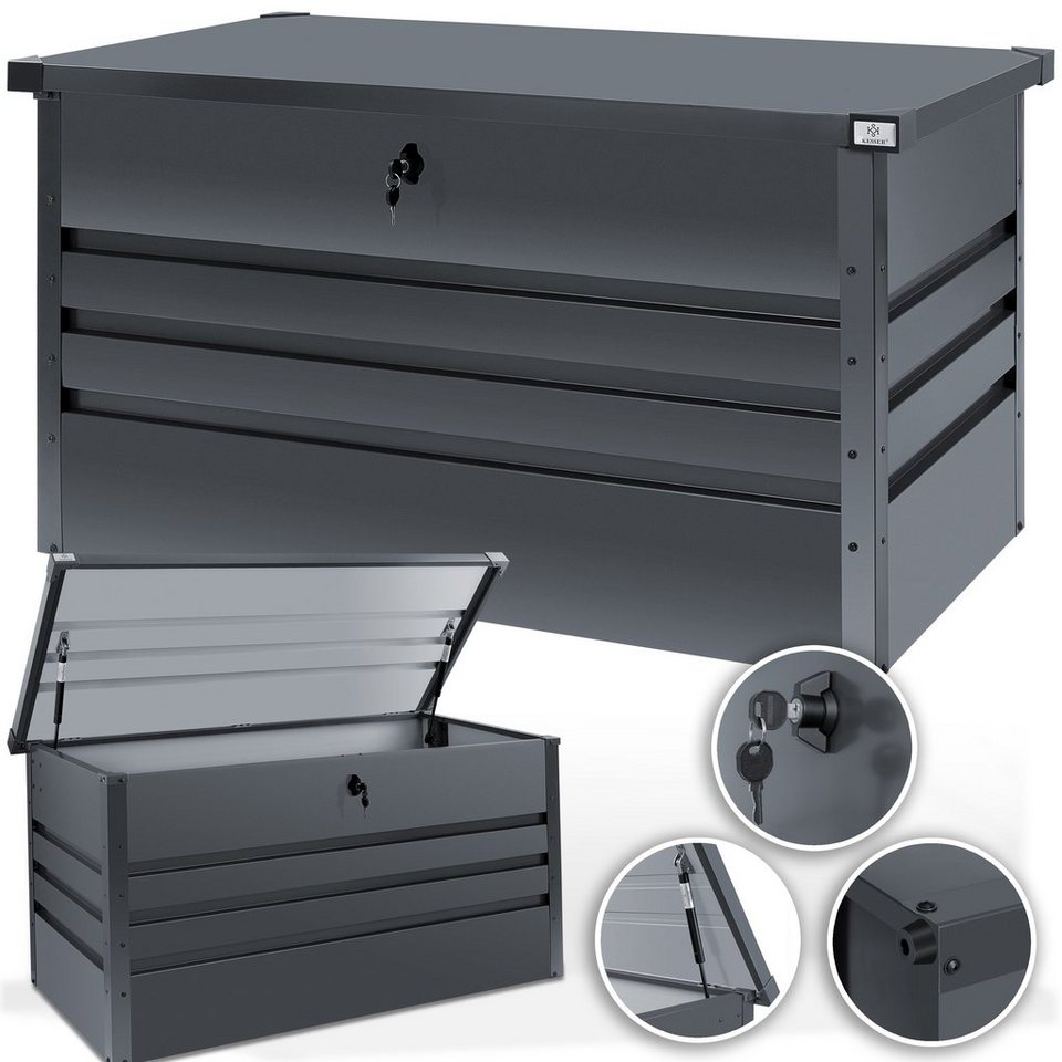 KESSER Aufbewahrungsbox, Metall Auflagenbox 360L