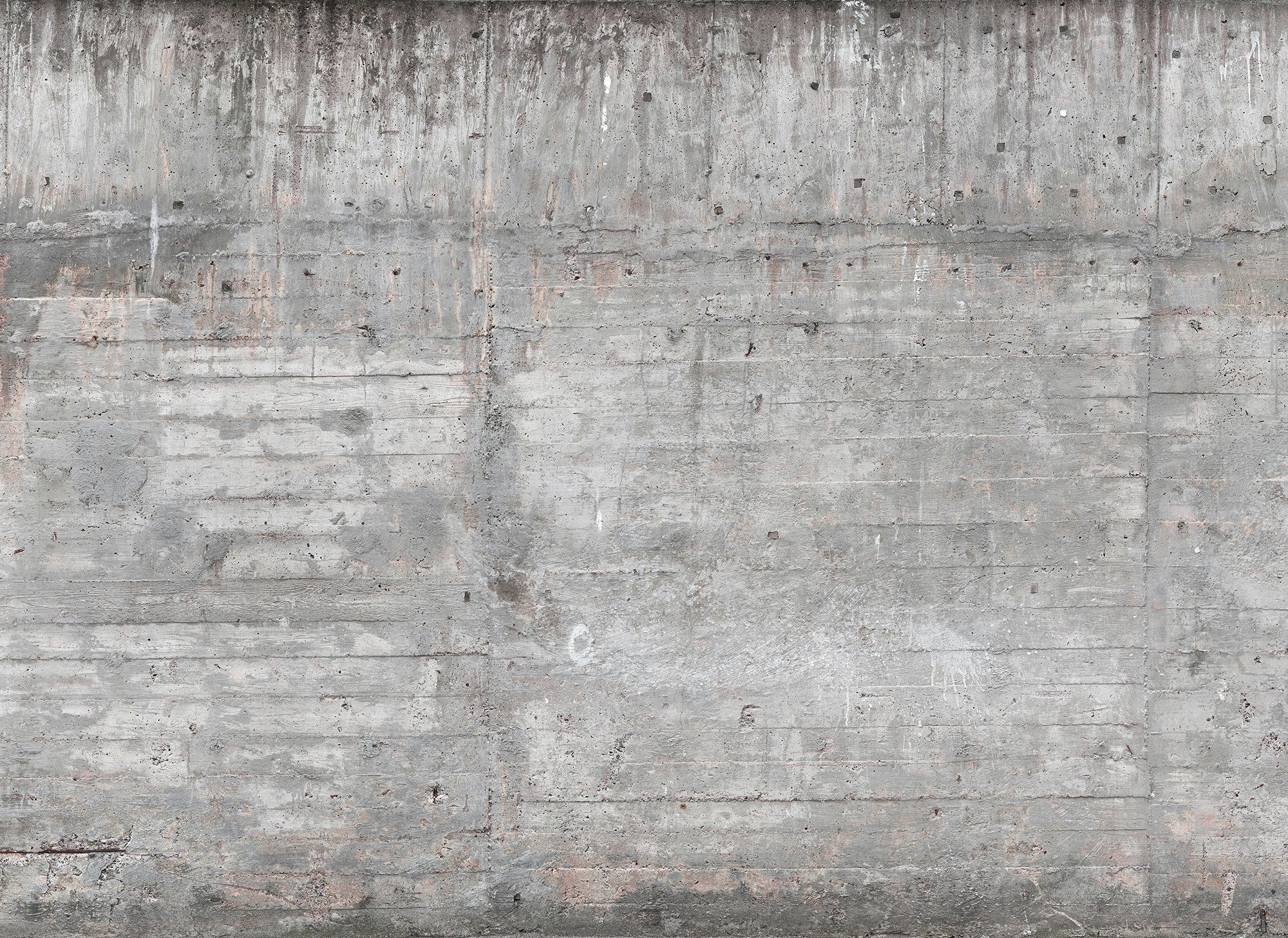 living walls Fototapete Designwalls Concrete Wall, glatt, (5 St), Vlies, Wand, Schräge, Decke | Fototapeten