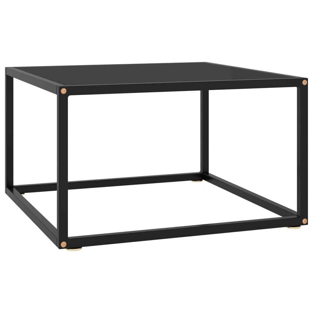 vidaXL Couchtisch Couchtisch Schwarz mit Schwarzem günstig online kaufen