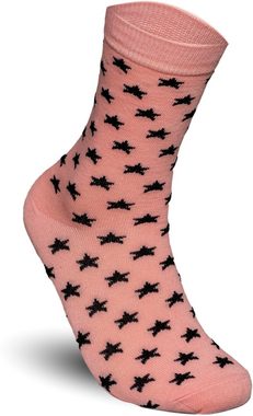 TEXEMP Basicsocken 3 bis 12 Paar Damen Socken Baumwolle Premium Strümpfe Komfortbund (3-Paar) Robust & Langlebig