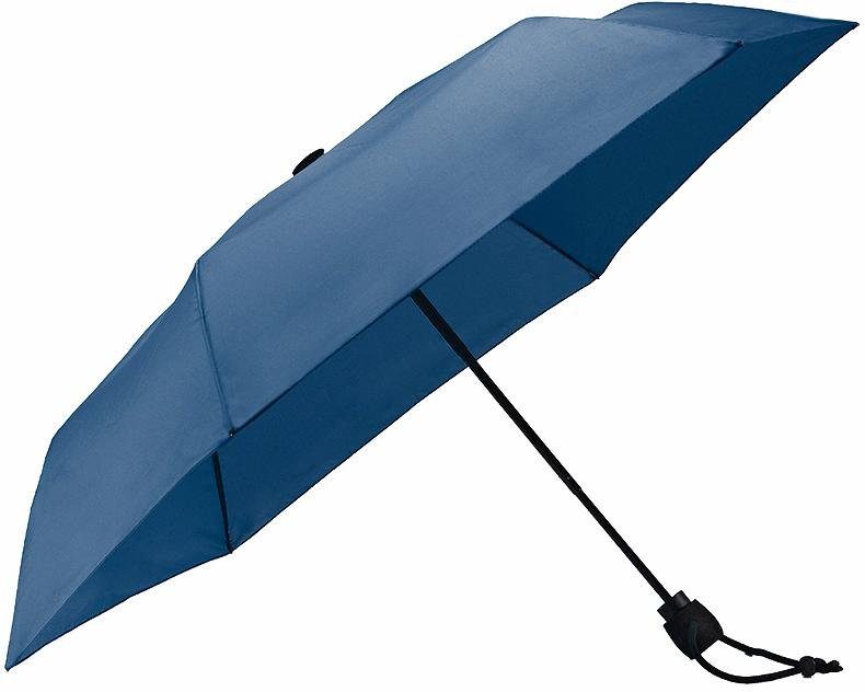 EuroSCHIRM® Taschenregenschirm light trek® ultra, marine, besonders leicht, günstig online kaufen