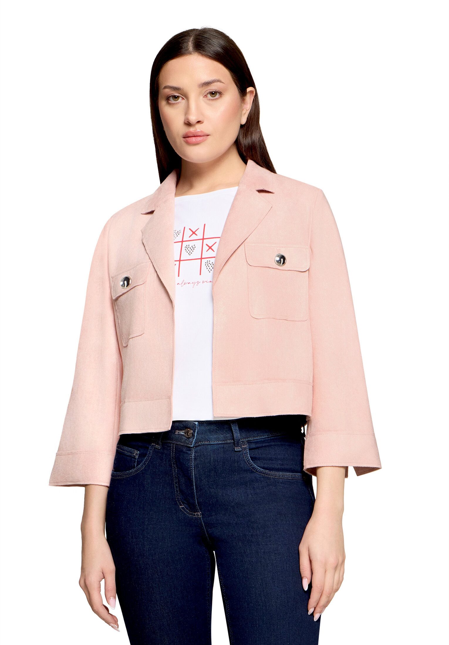 Jackenblazer Damen mit 3/4 Arm