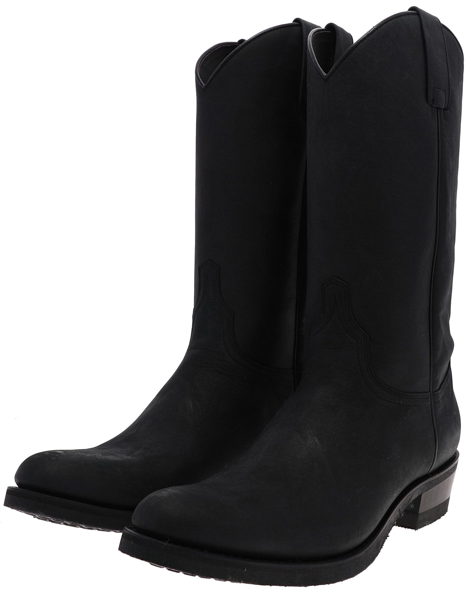 Sendra Boots 5588 LAZO Schwarz Cowboystiefel Rahmengenähte Westernstiefel