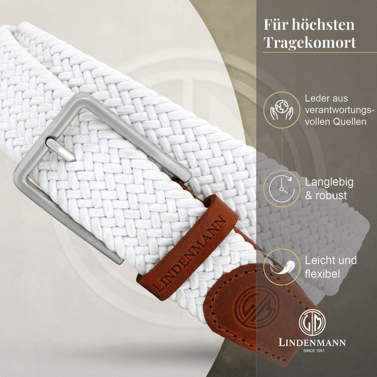 LINDENMANN Stretchgürtel