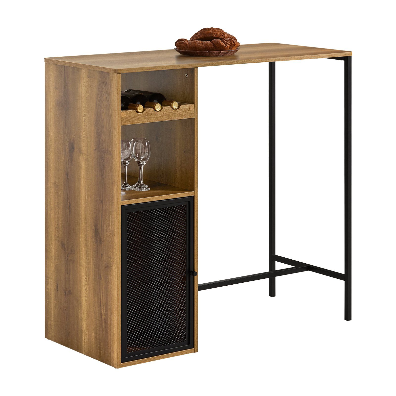 SoBuy Bartisch FWT97, Esstisch Balkontisch Küchentisch Bistrotisch
