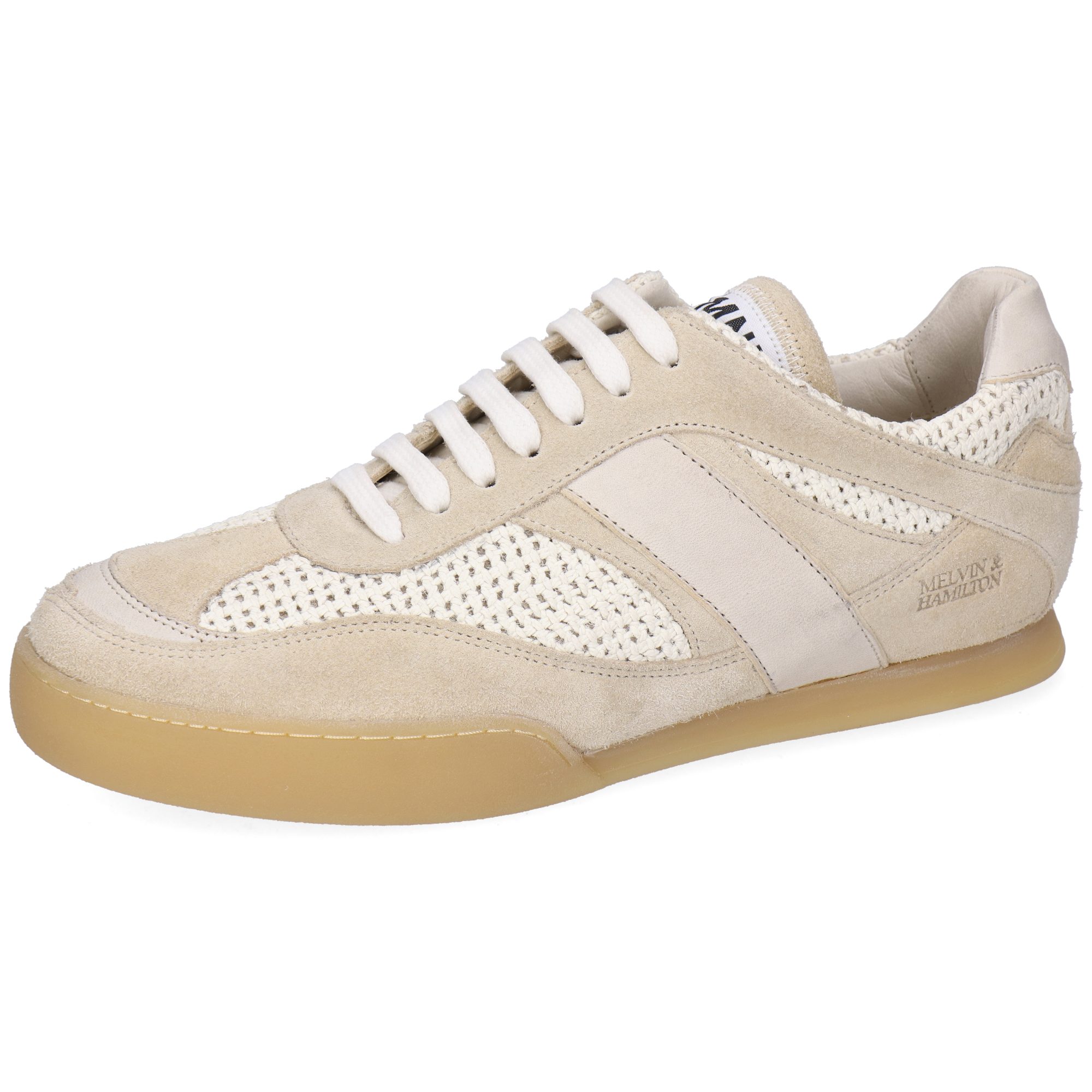 Melvin & Hamilton Alicia 3 Leder-Sneakers für Damen Flache Absätze, Echtes Leder, Herausnehmbare Innensohle
