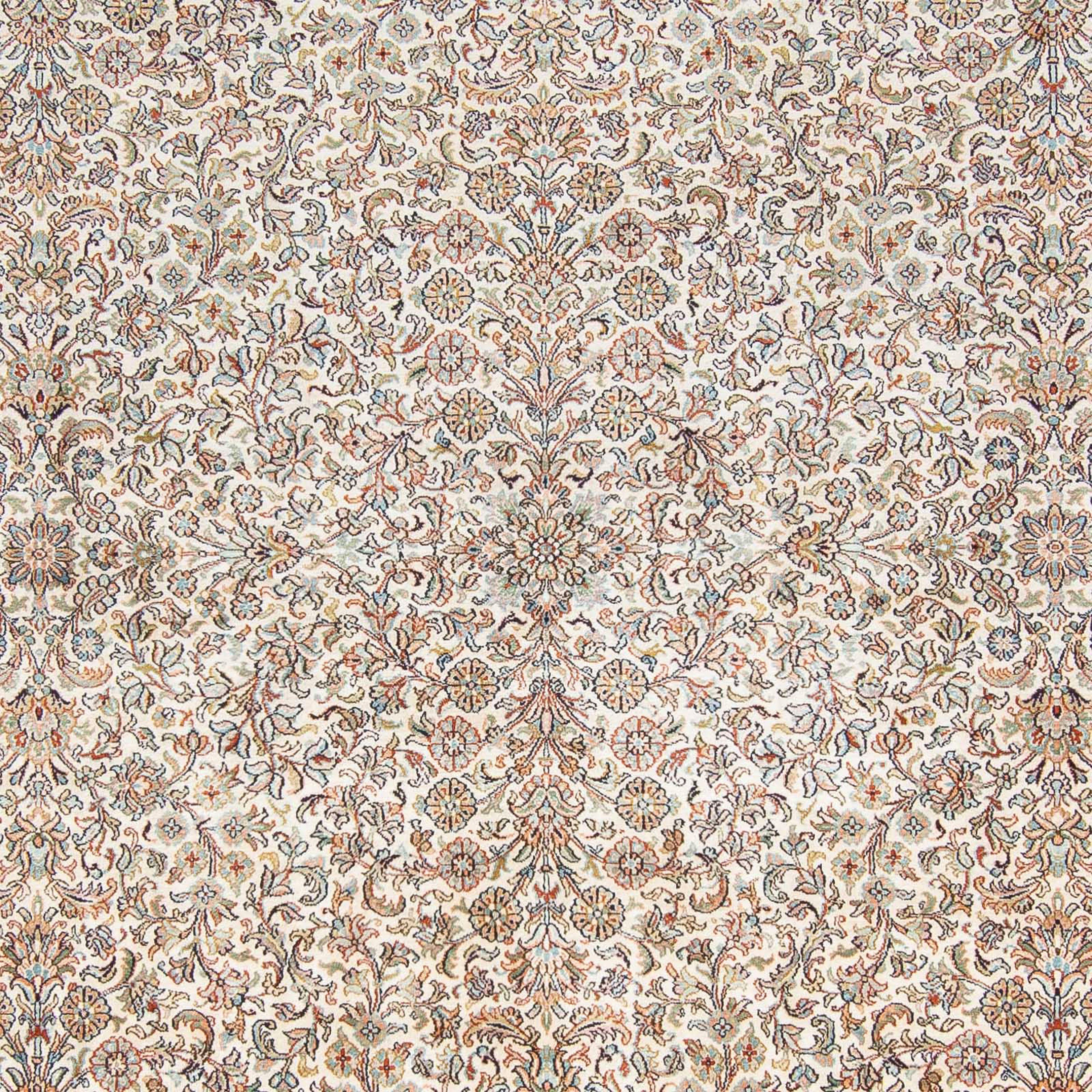 morgenland, 10 cm rechteckig, Orientteppich Handgeknüpft, - Classic - - Einzelstück x 242 Höhe: Wohnzimmer, Zertifikat mit 199 Perser beige, mm,