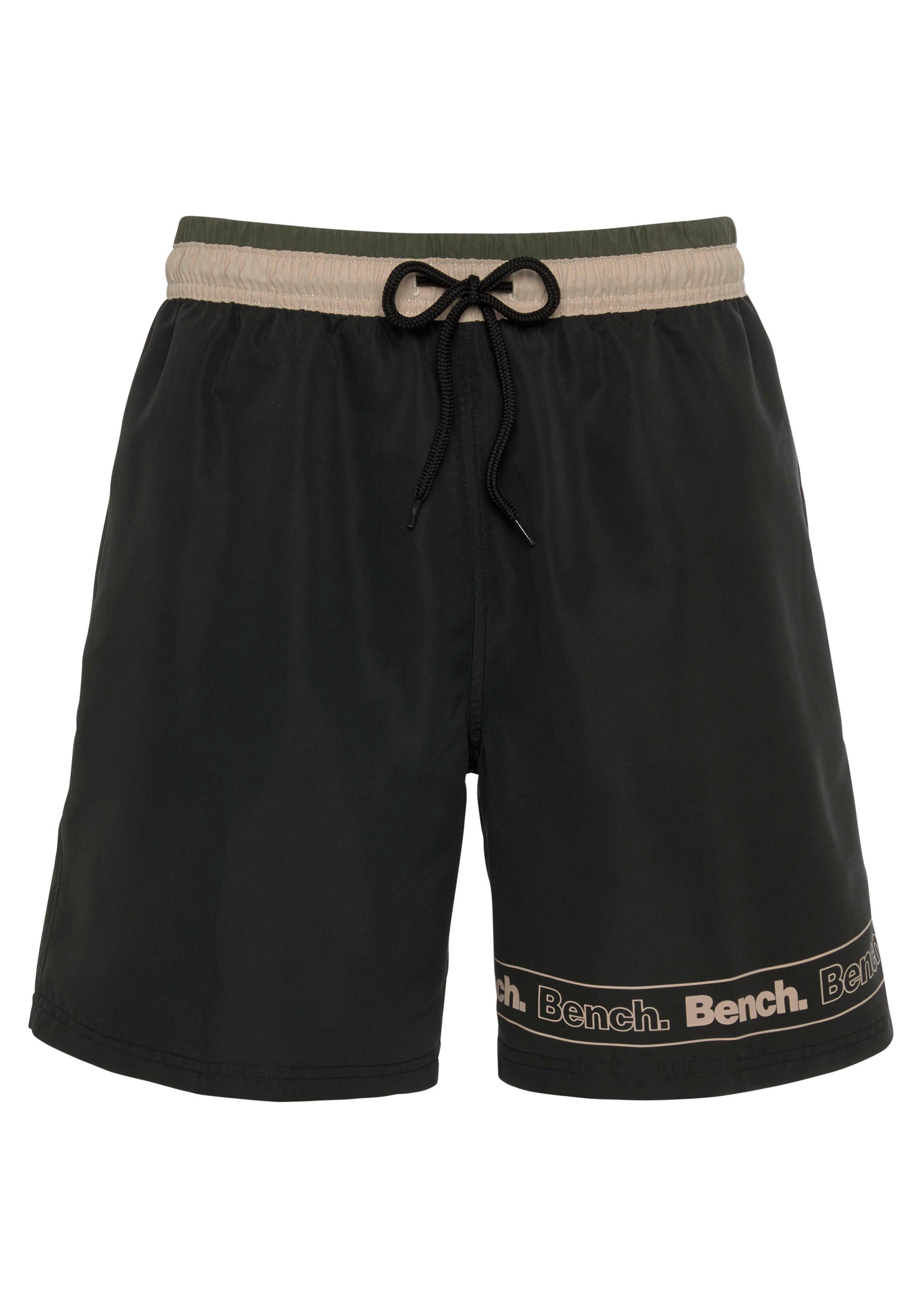 Bench. Badeshorts mit Markenschriftzug günstig online kaufen