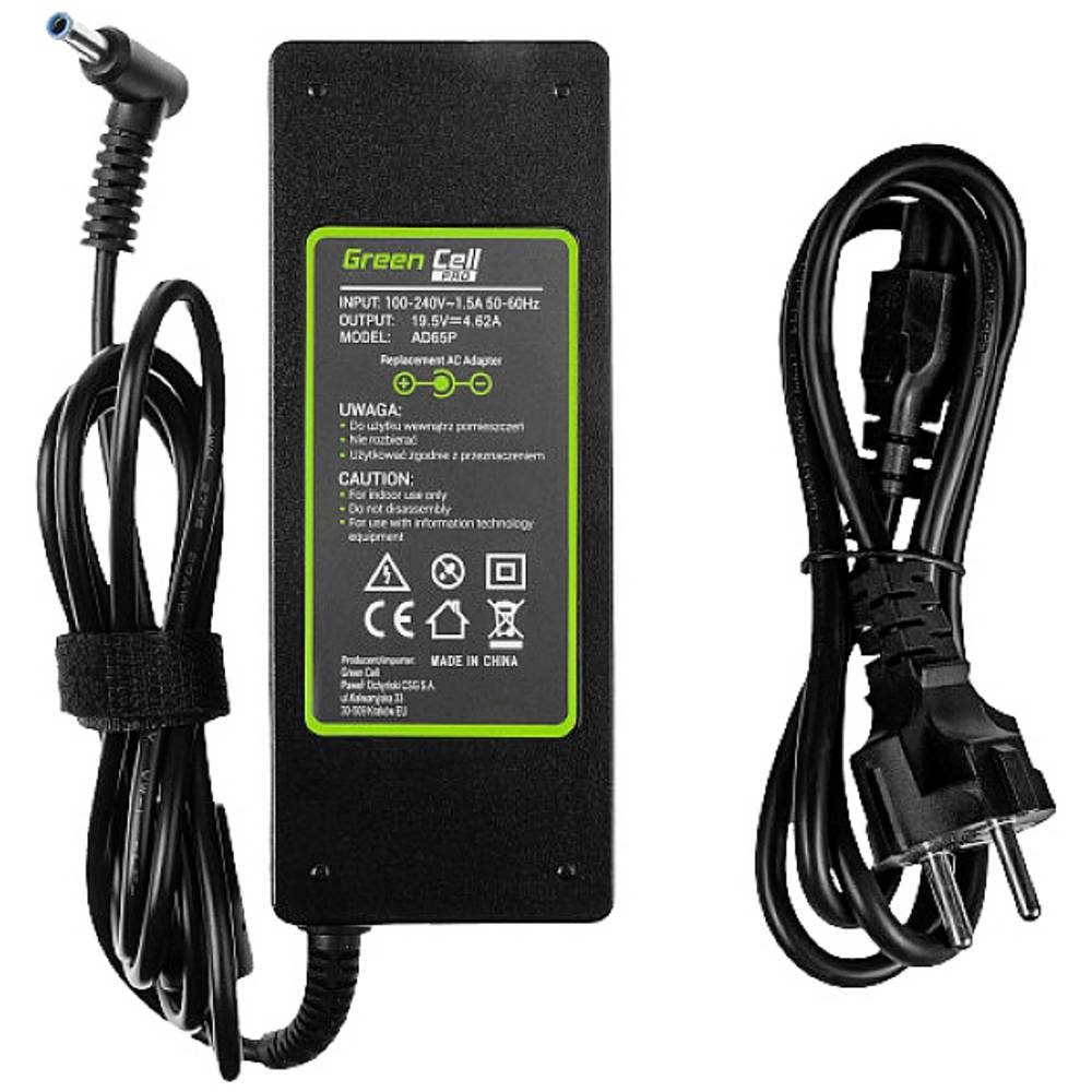 Green Cell 19.5V 4.62A 90W Netzteil für HP Notebook-Netzteil