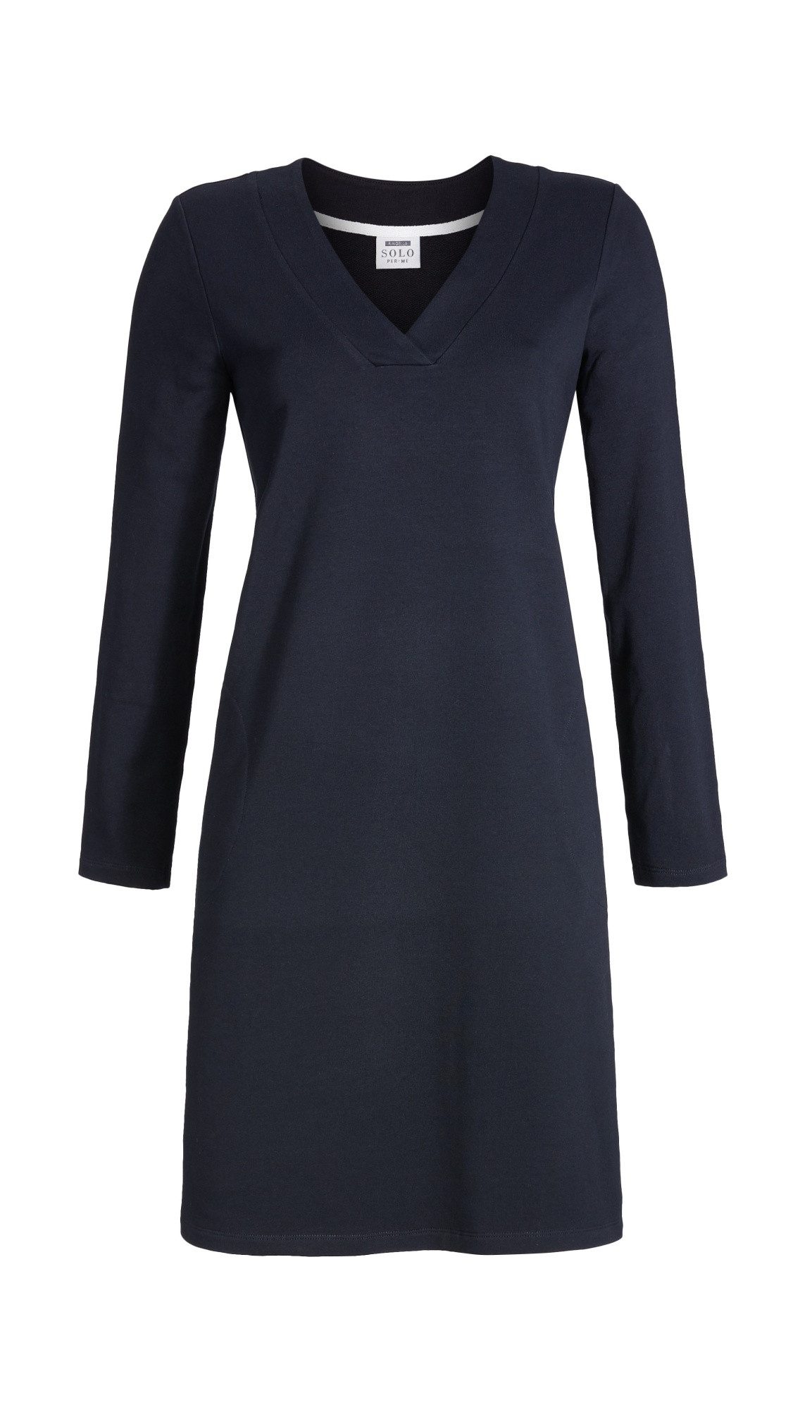 Ringella Sweatkleid Sweatkleid mit V-Ausschnitt