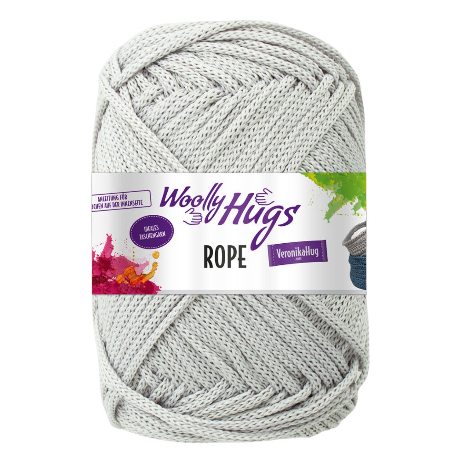 Woolly Hugs Woolly Hugs ROPE 200 g vielseitiges und ideales Taschengarn 140 m Häkelwolle, 140 m (vielseitiges und ideales Taschengarn), 200 g