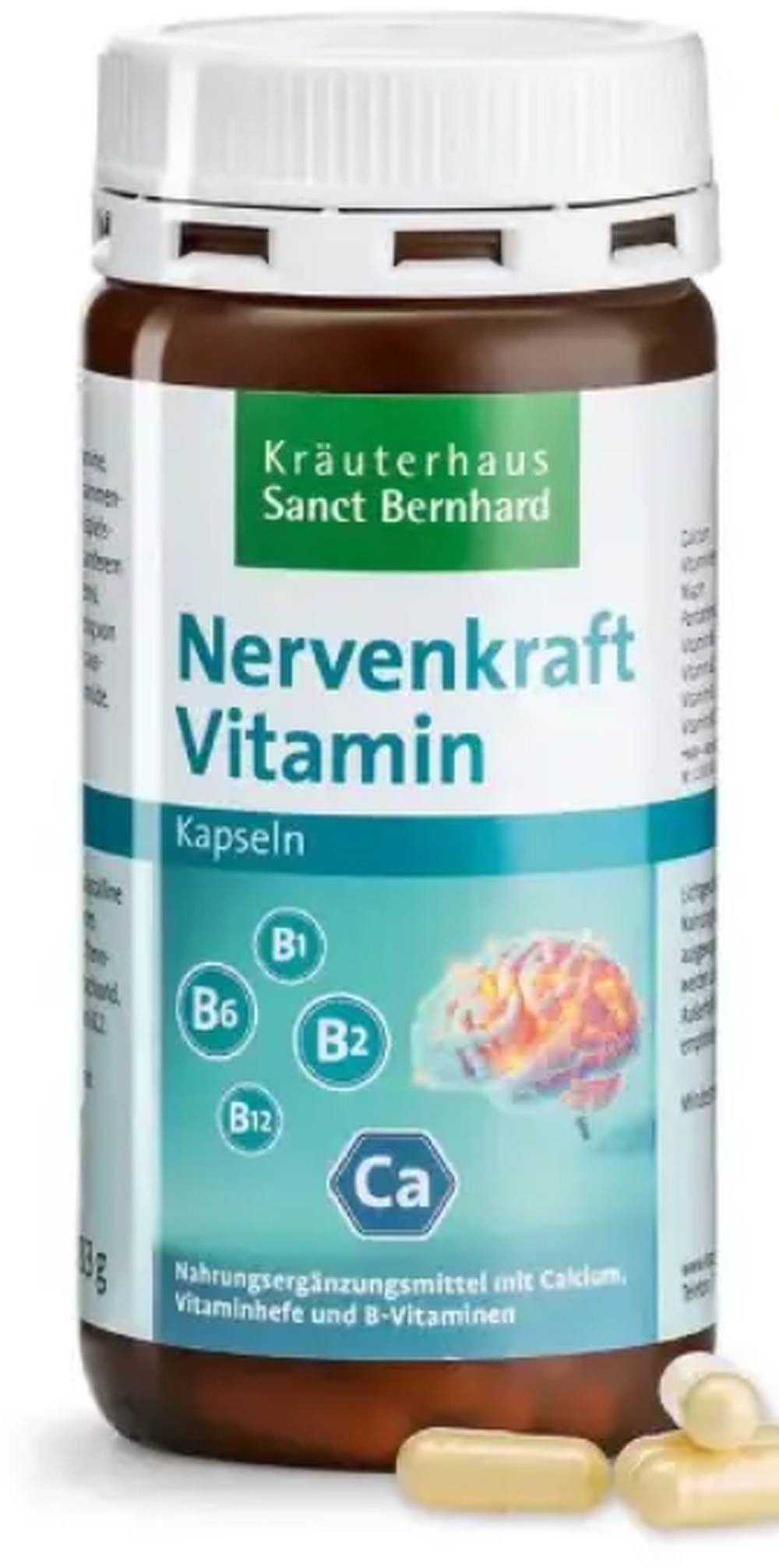 Sanct Bernhard Sanct Bernhard Nervenkraft Vitamin- Kapseln 180 Kapseln Kapseln