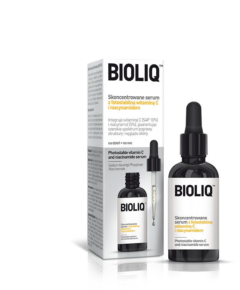 Gesichtsserum Bioliq konzentriertes Serum mit Vitamin C und Niacinamid
