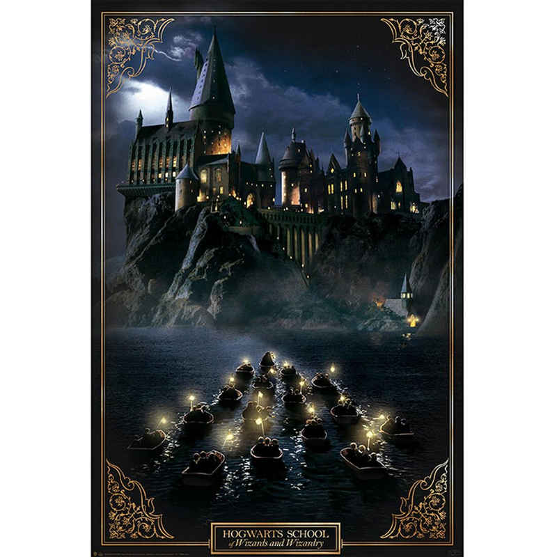 GB eye Poster Hogwarts Schloss - Harry Potter, Hogwarts Schloss
