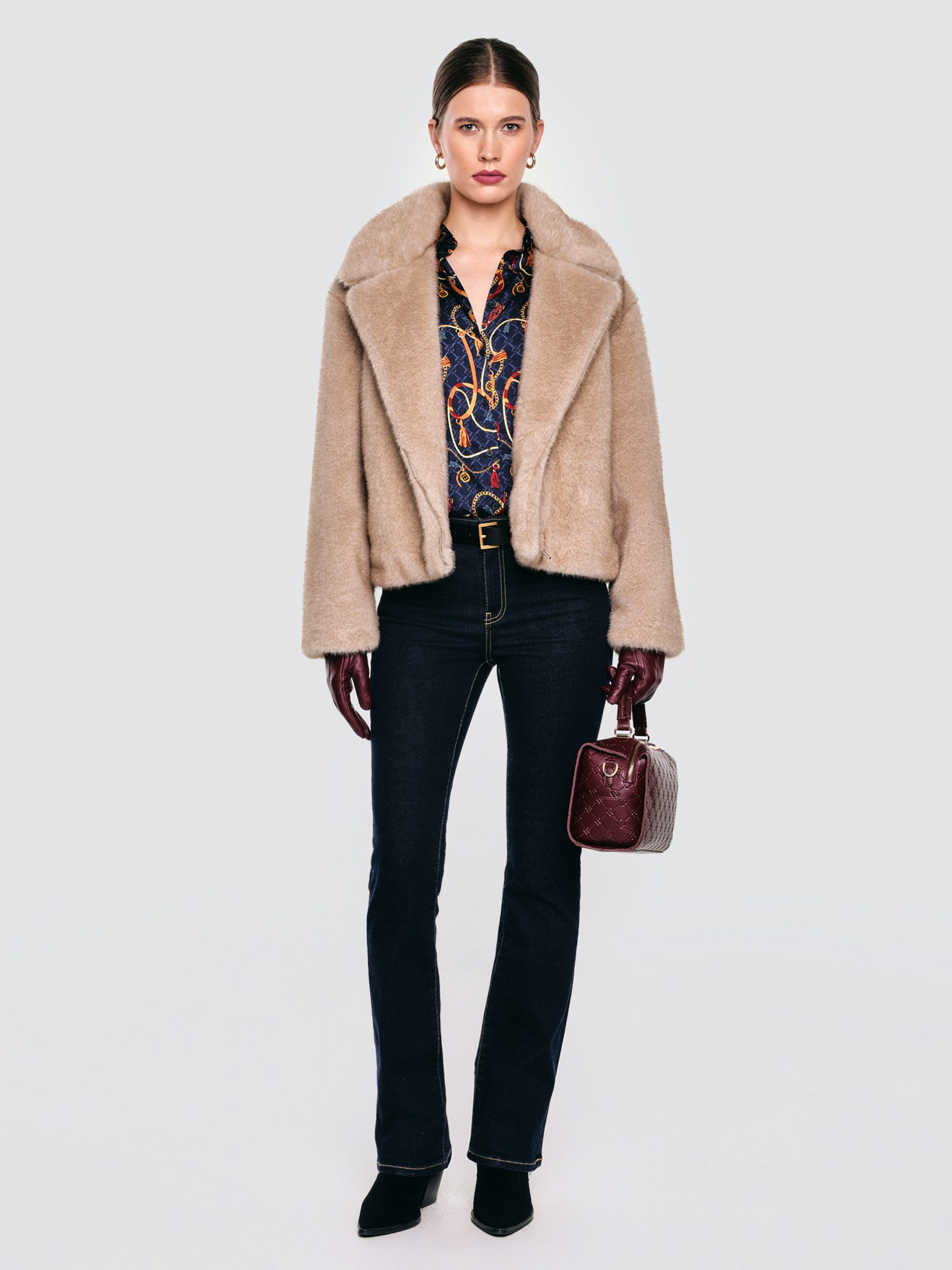 BIG STAR Kurzjacke GODIVASA OHNE KAPUZE