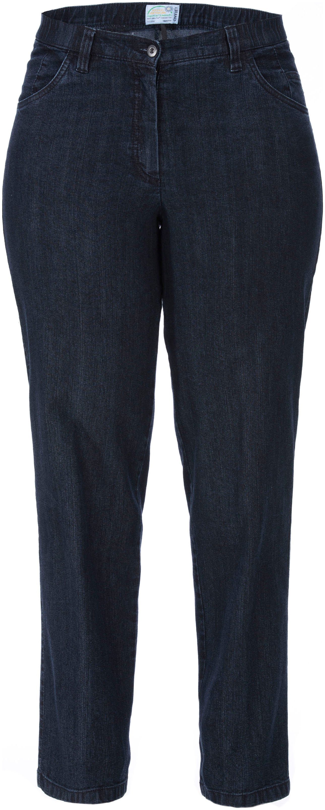 KjBRAND Stretch-Jeans dark-blue Babsie Denim Stretch-Anteil mit Stretch