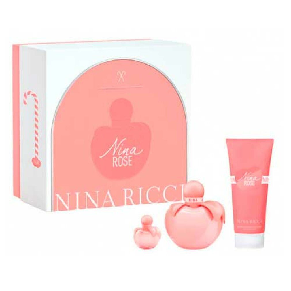 Nina Ricci Eau de Toilette Nina Rose Eau De Toilette Spray Set 3 Artikel