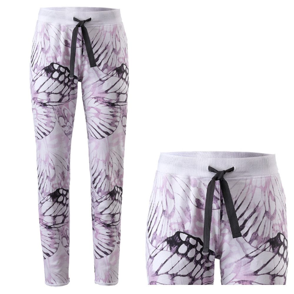 Linea Primero Leggings ViertelMond - modische, super bequeme Jogginghose Terry Optik Lucille