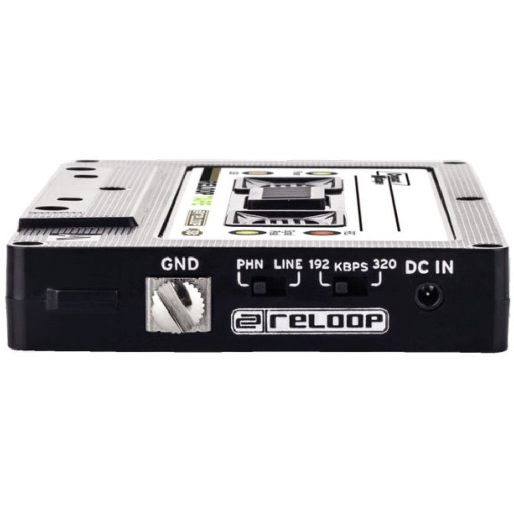 Reloop® Reloop Tape Audio-Recorder Schwarz, Weiß Digitales Aufnahmegerät