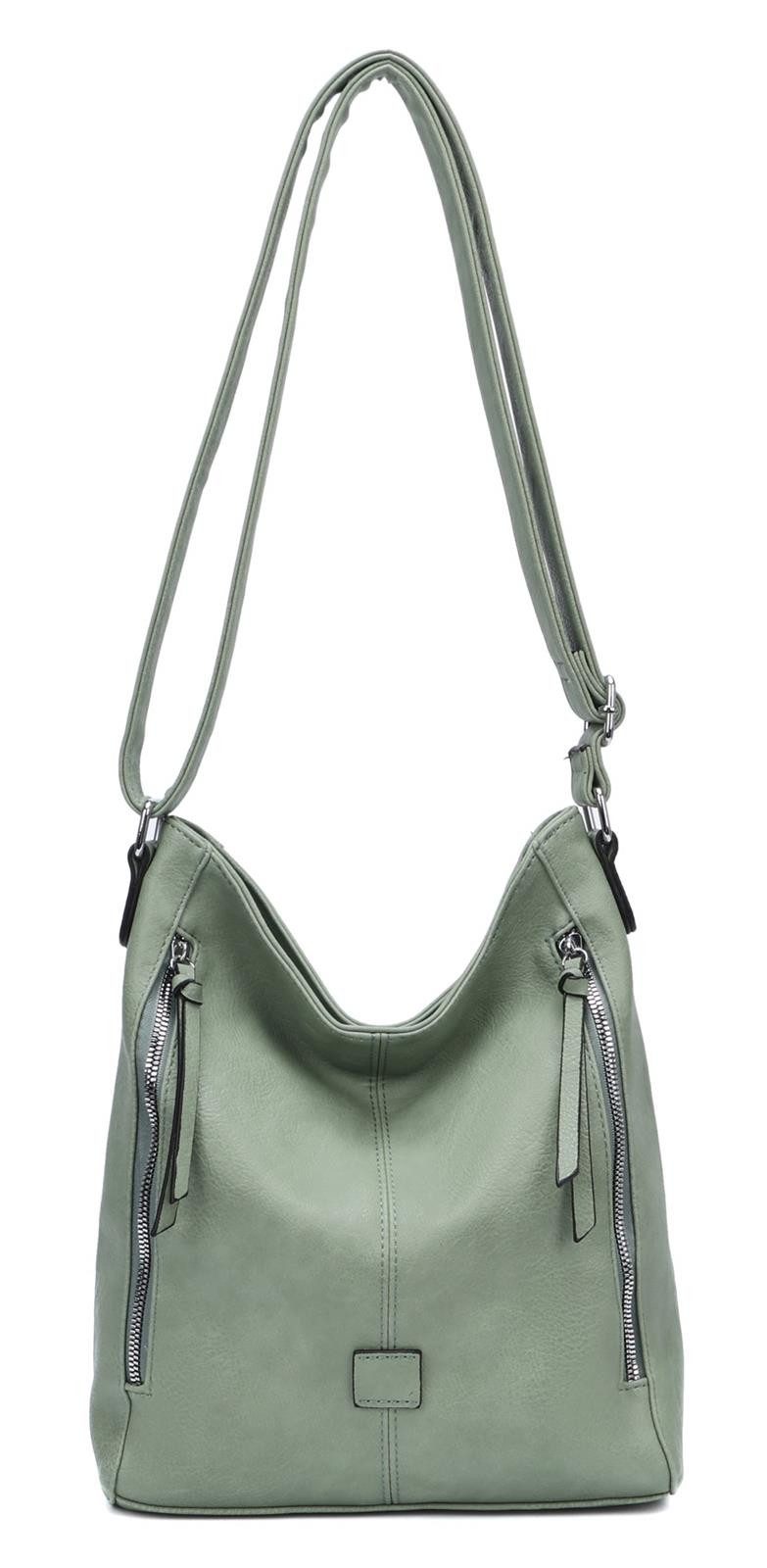 Schultertasche Damen Tasche Shopper Crossbody CrossOver Bodybag