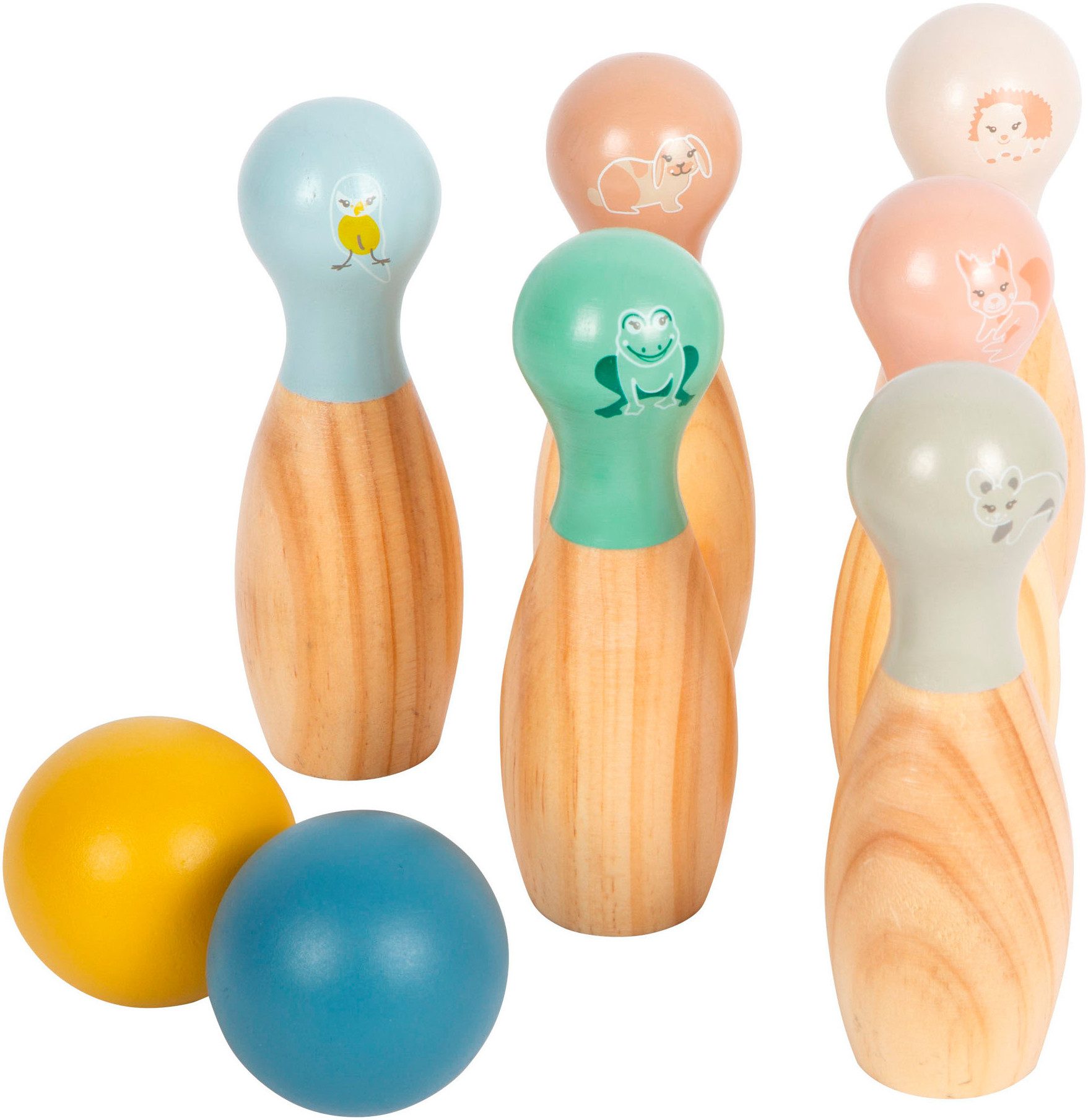 Small Foot Spiel Bowling Garden Buddies, Outdoorspiel