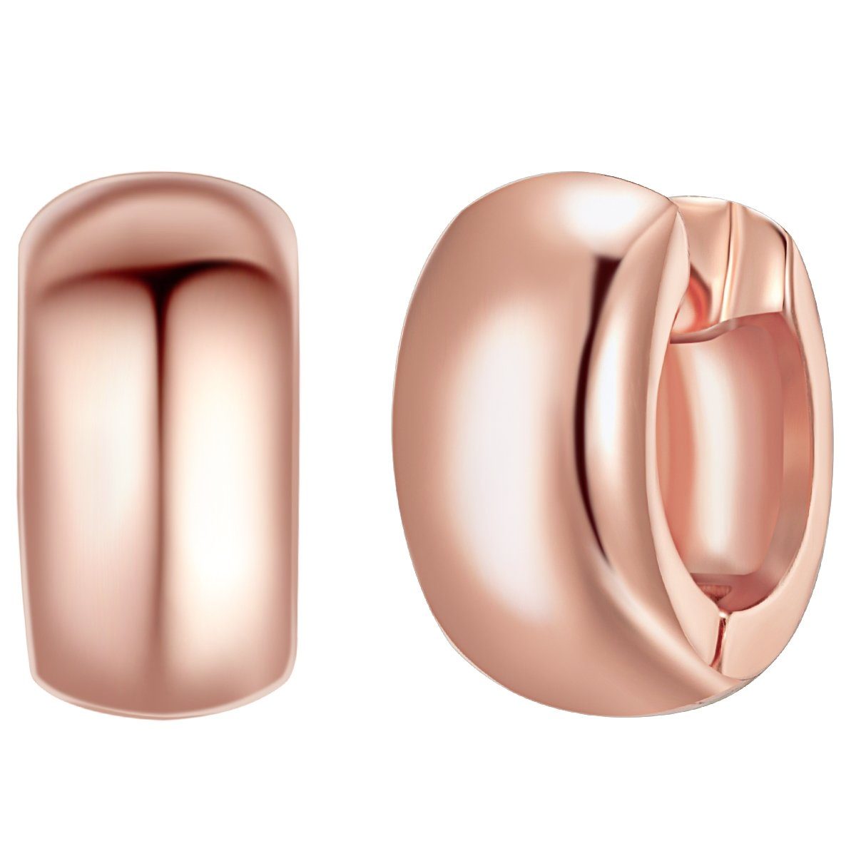 Lulu & Jane Paar Creolen roségold günstig online kaufen