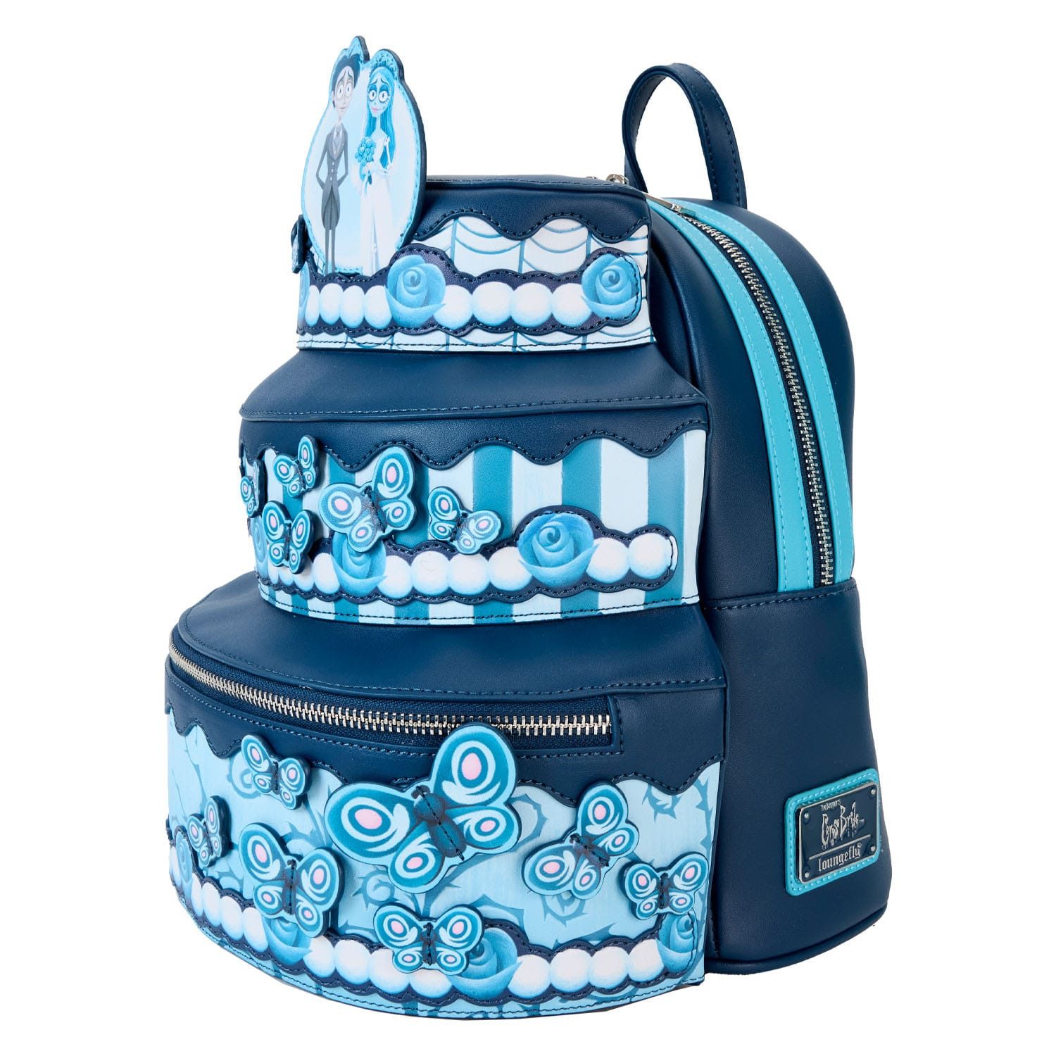Loungefly Minirucksack Corpse Bride by Loungefly Mini Rucksack Wedding Cake (1-tlg), Hochwertig und Detailliert