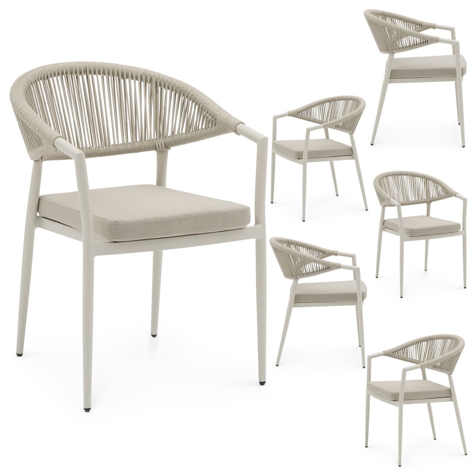 IDIMEX Gartenstuhl SELI (6 St), Moderne günstig online kaufen