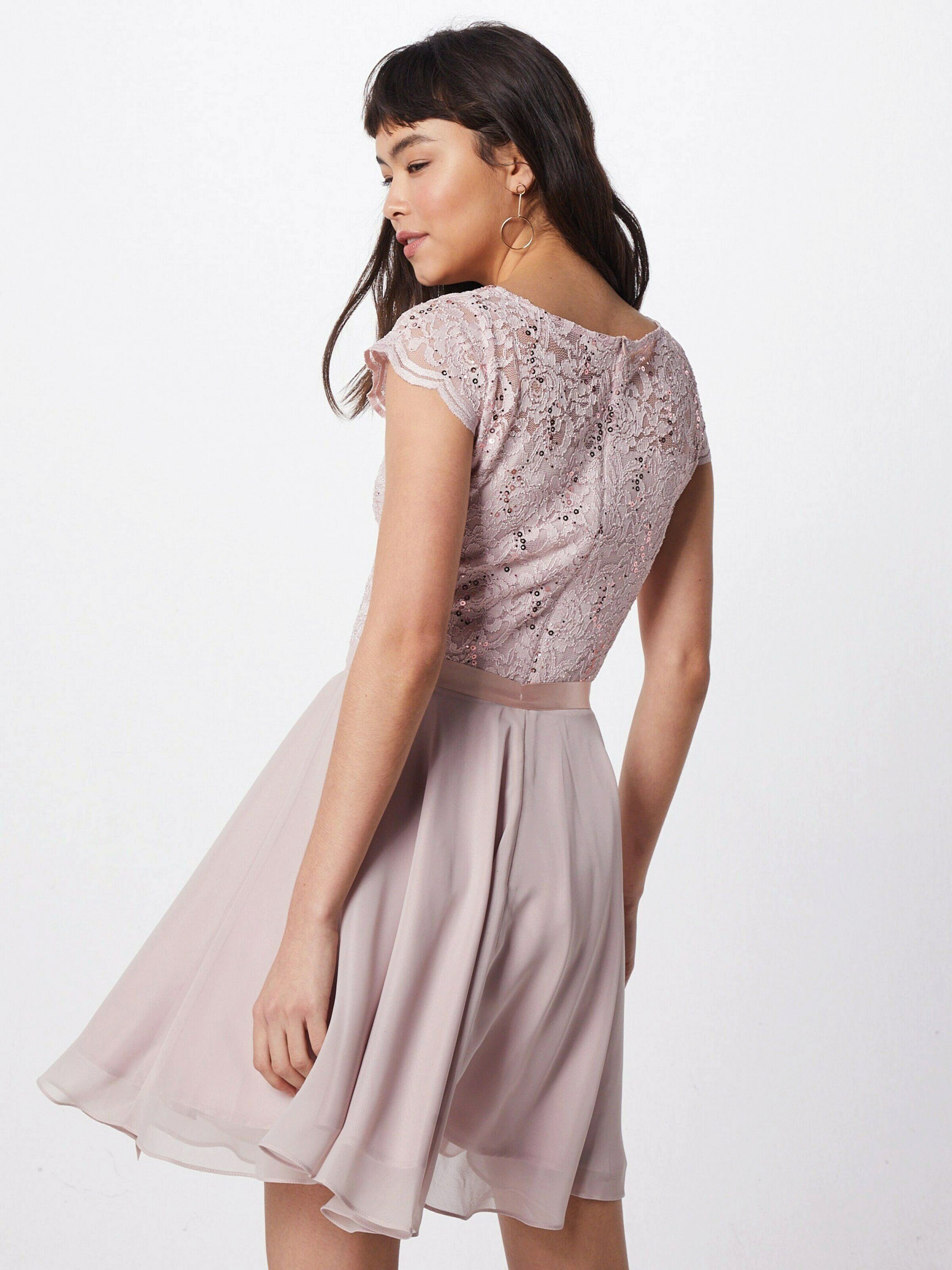 SWING Cocktailkleid (1-tlg) Pailletten