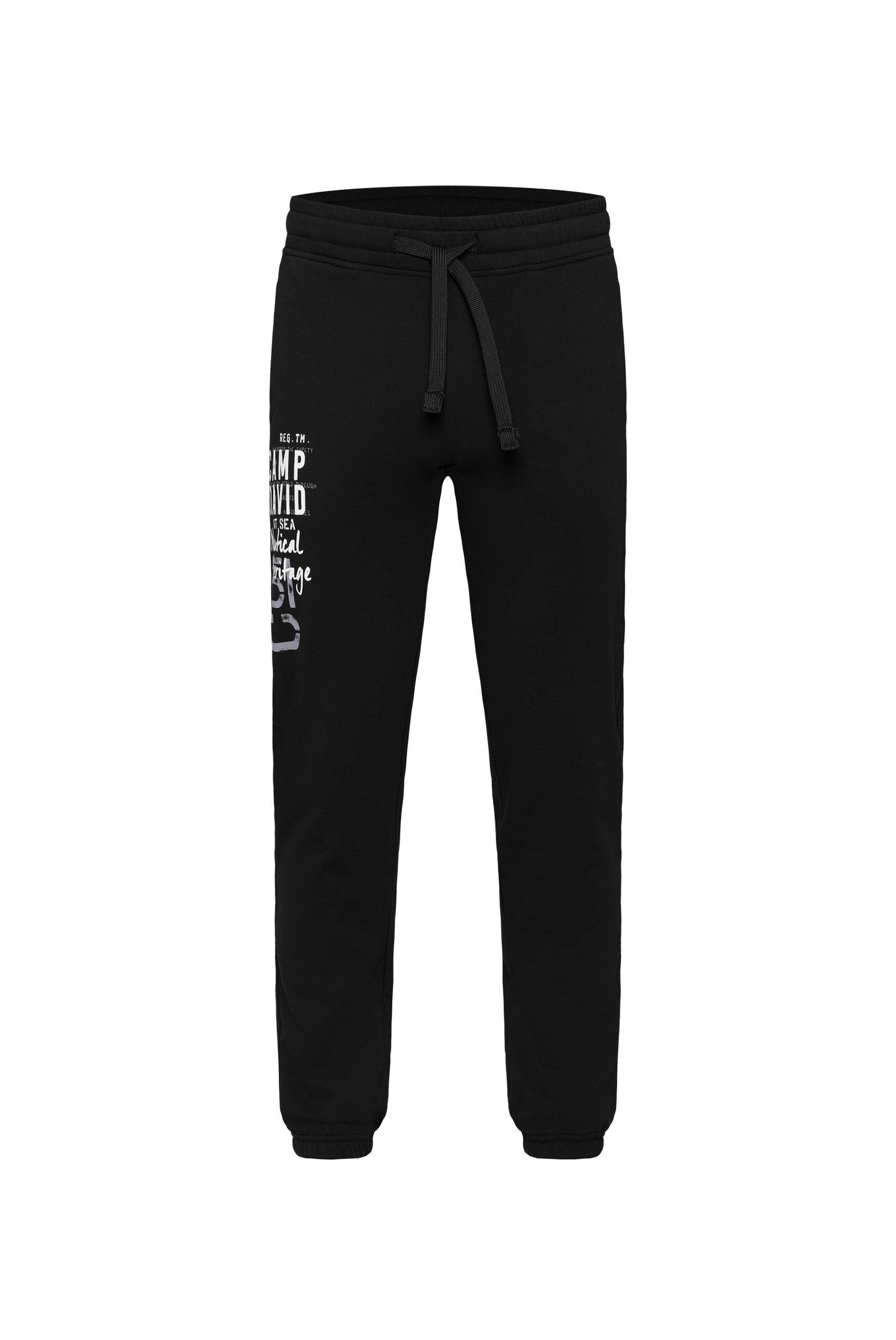 CAMP DAVID Sporthose mit Elastikbund und Kordel