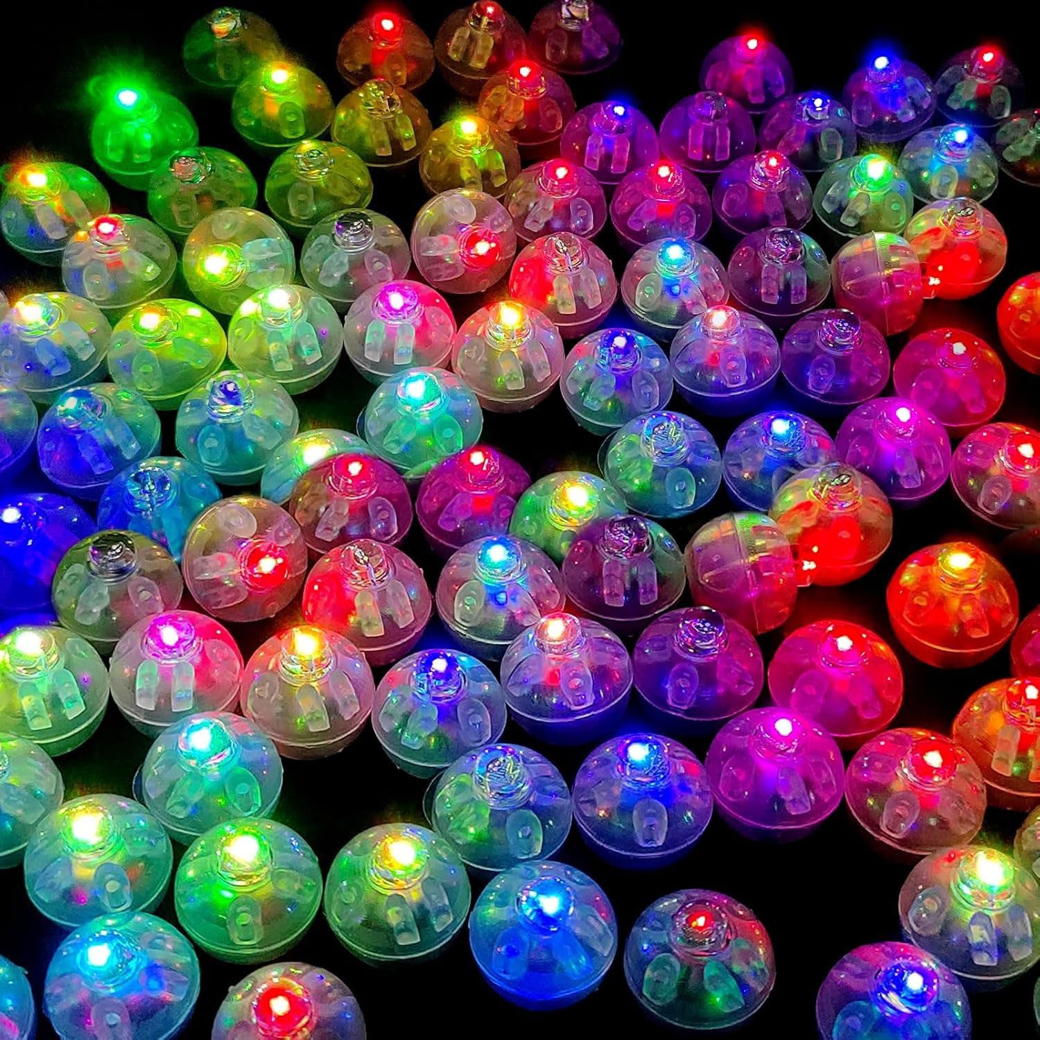 FELIXLEO LED-Leuchtmittel LED Ballons Lichter Mini Bunt Ballonlichter Runde Part
