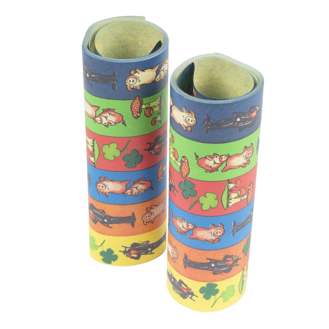 Luftschlange Luftschlangen 'Glücksbringer', 4m / 2 Rollen