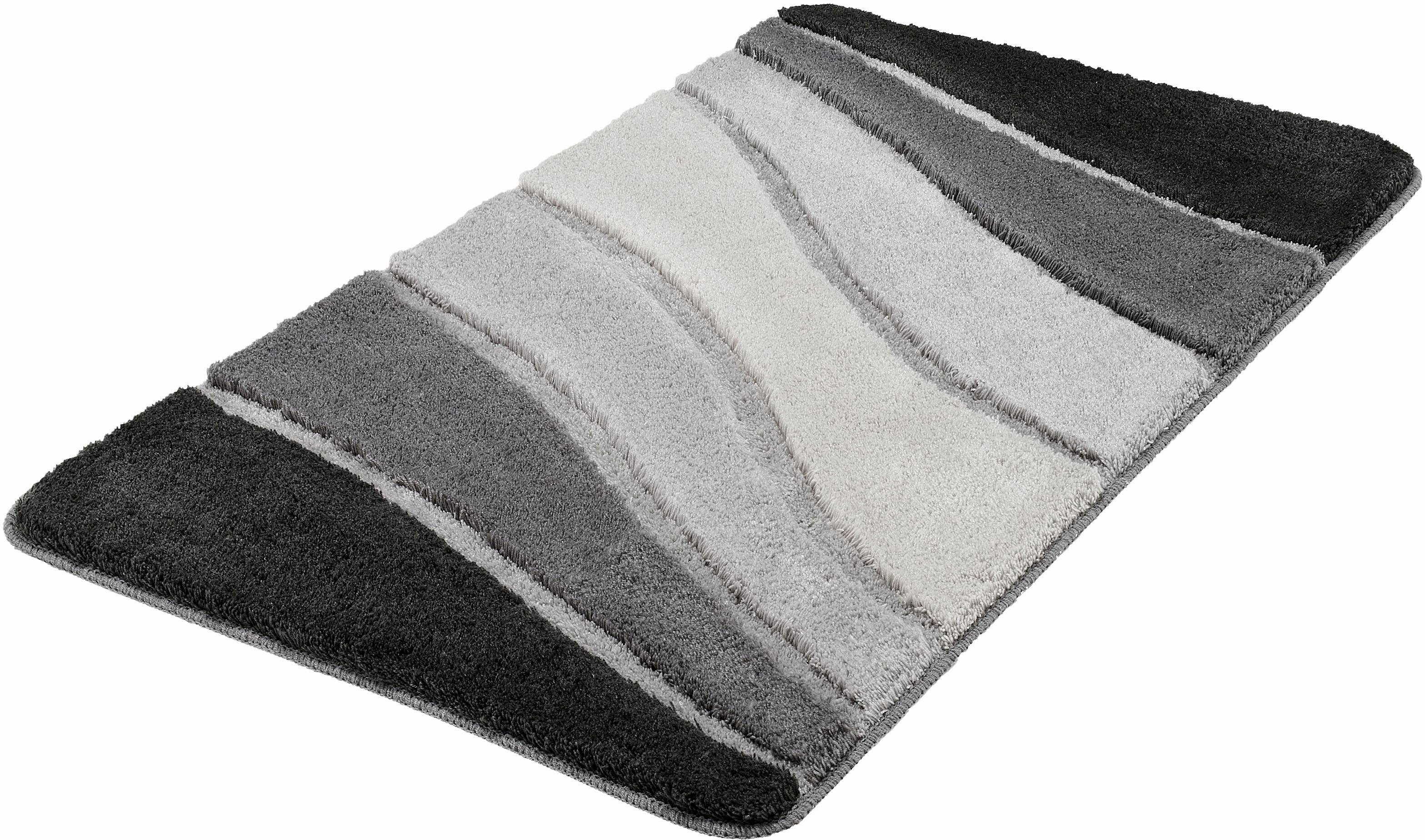 MEUSCH Badematte Ocean, Höhe 23 mm, rutschhemmend beschichtet, fußbodenheiz günstig online kaufen