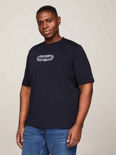 Tommy Hilfiger Big & Tall T-Shirt BT-HILFIGER TRACK GRAPHIC TEE-B Große Größen