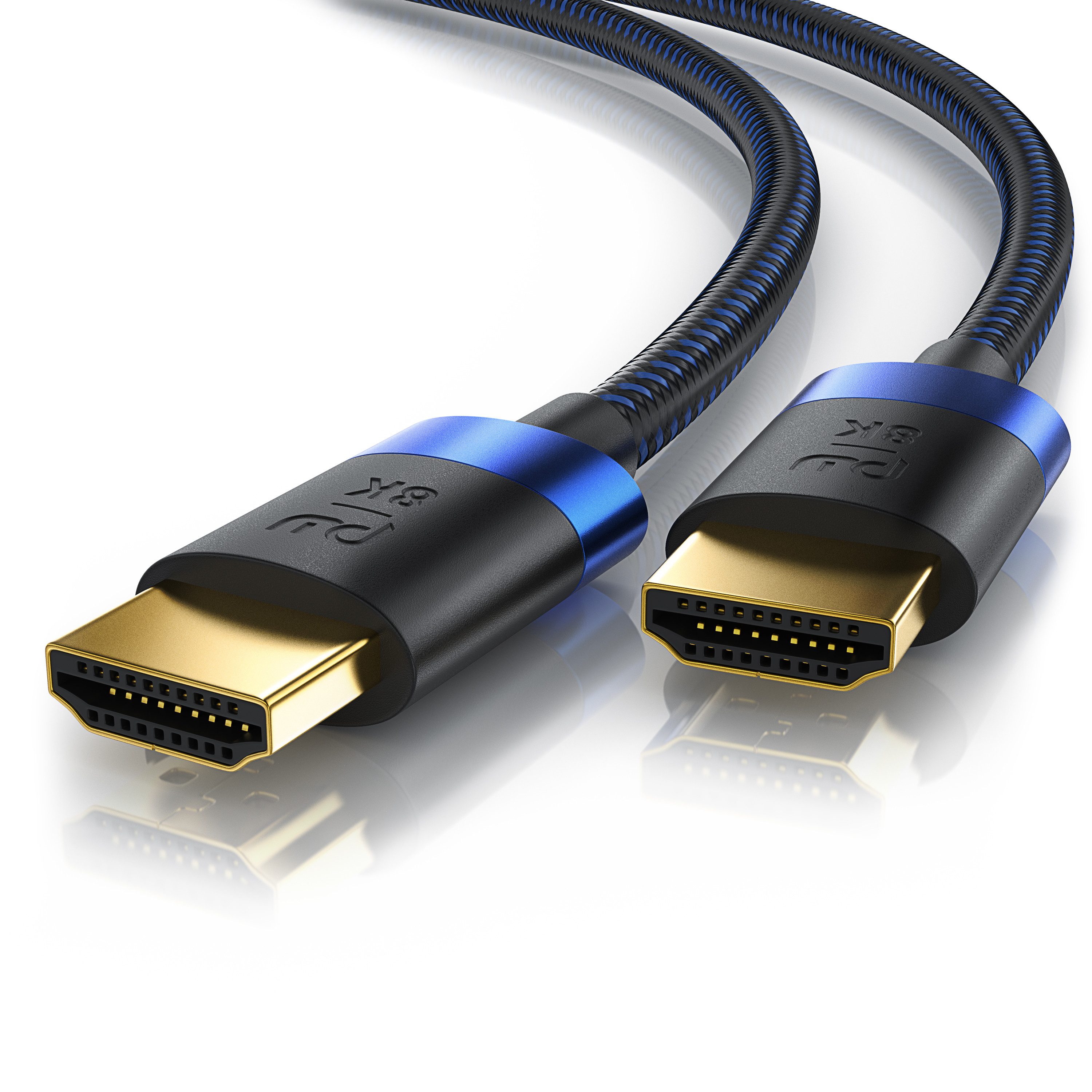 16k HDMI Kabel 2.1+, 16k@30Hz 8k@60Hz 4k@120Hz, UHD II, HDMI-Kabel