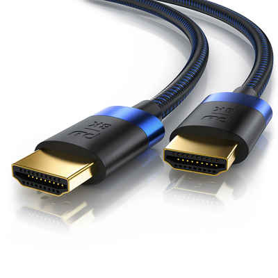 Primewire 16k HDMI Kabel 2.1+, 16k@30Hz 8k@60Hz 4k@120Hz, UHD II, HDMI-Kabel, 2.1, HDMI Typ A (300 cm), Ultra High Speed Ethernet 48Gbps, HDR 10+ eARC 3D VRR, 3m